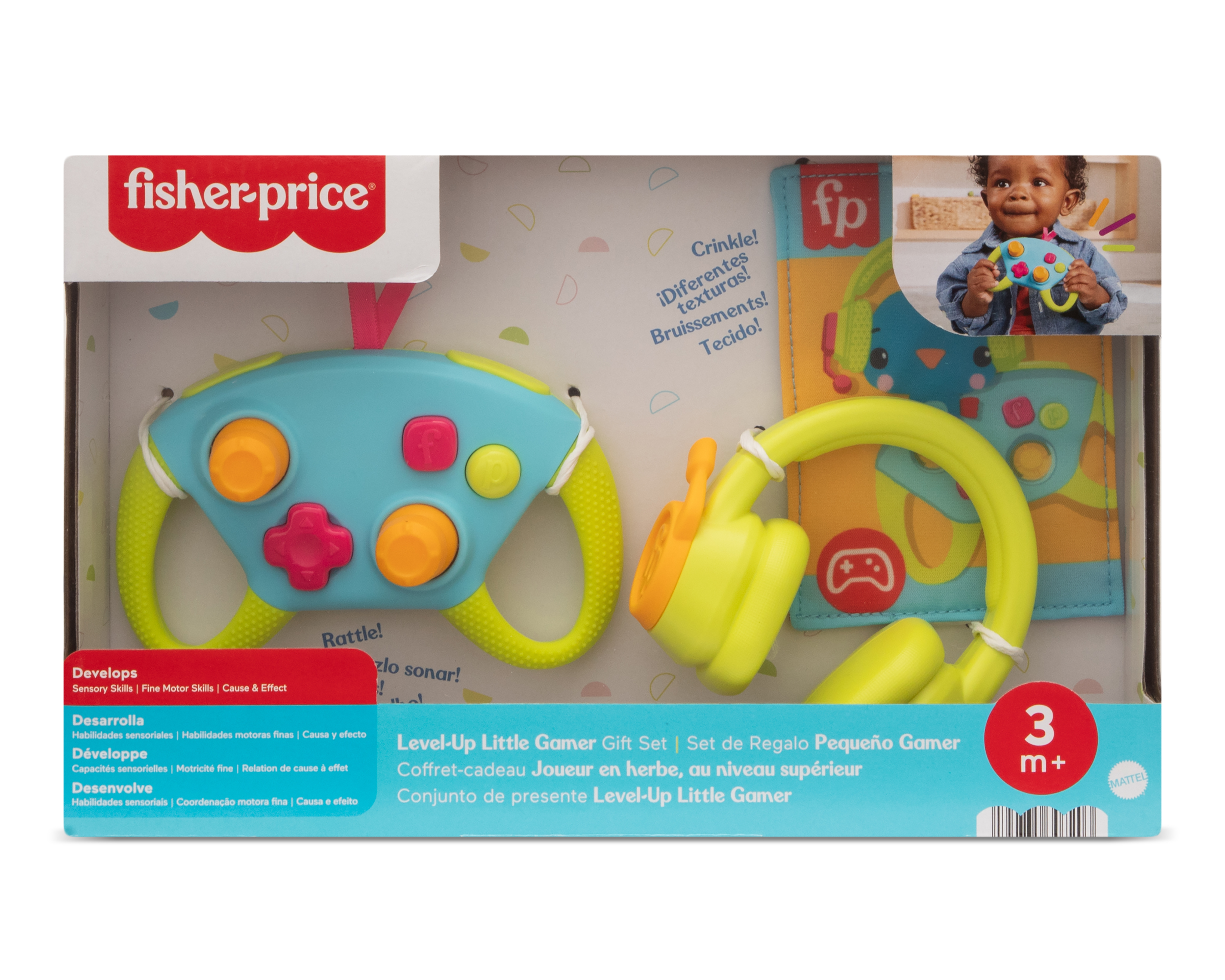 Foto 5 | Foto 5 | Set de Juego Mini Gamer Fisher-Price 3 Piezas