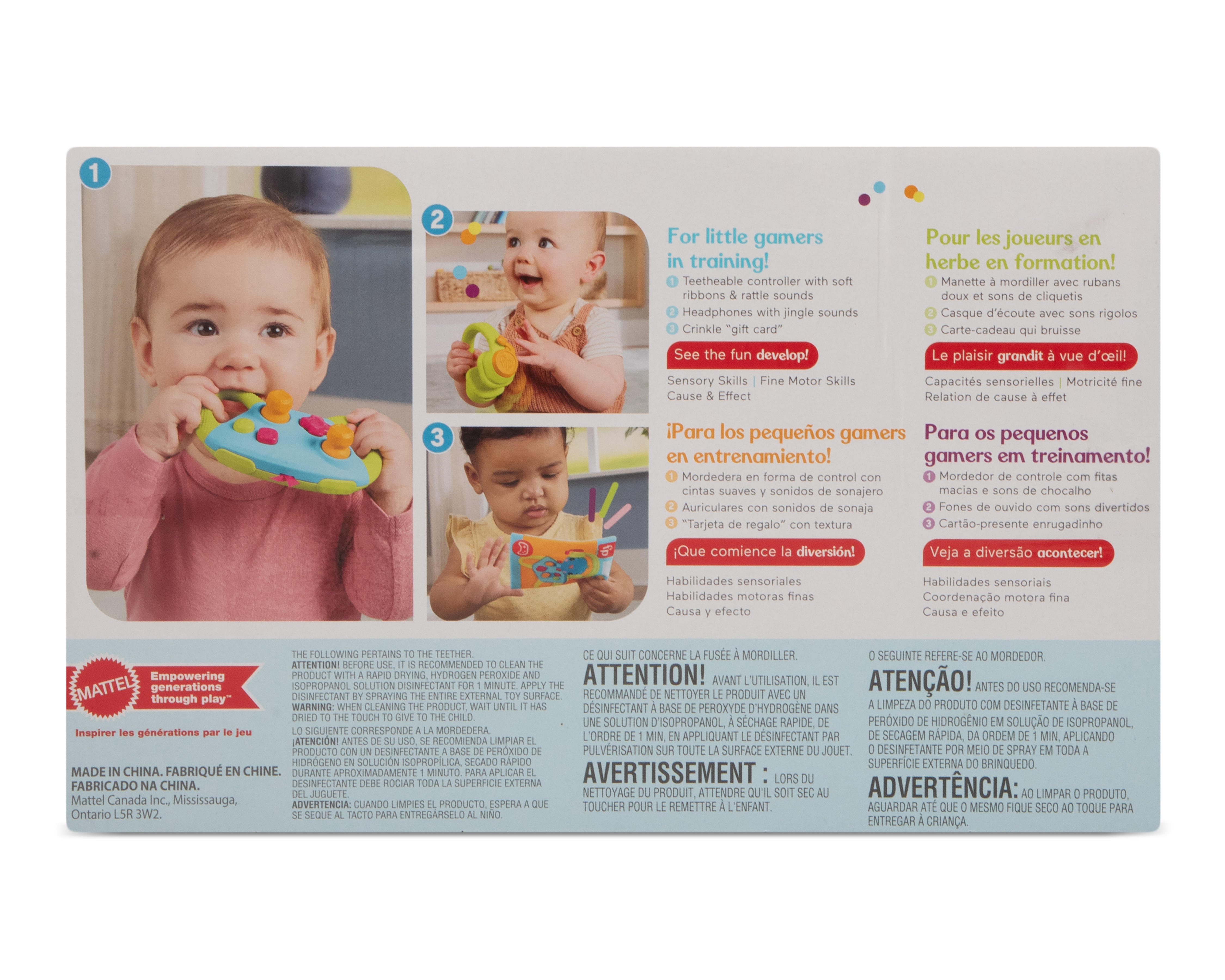 Foto 6 | Foto 6 | Set de Juego Mini Gamer Fisher-Price 3 Piezas