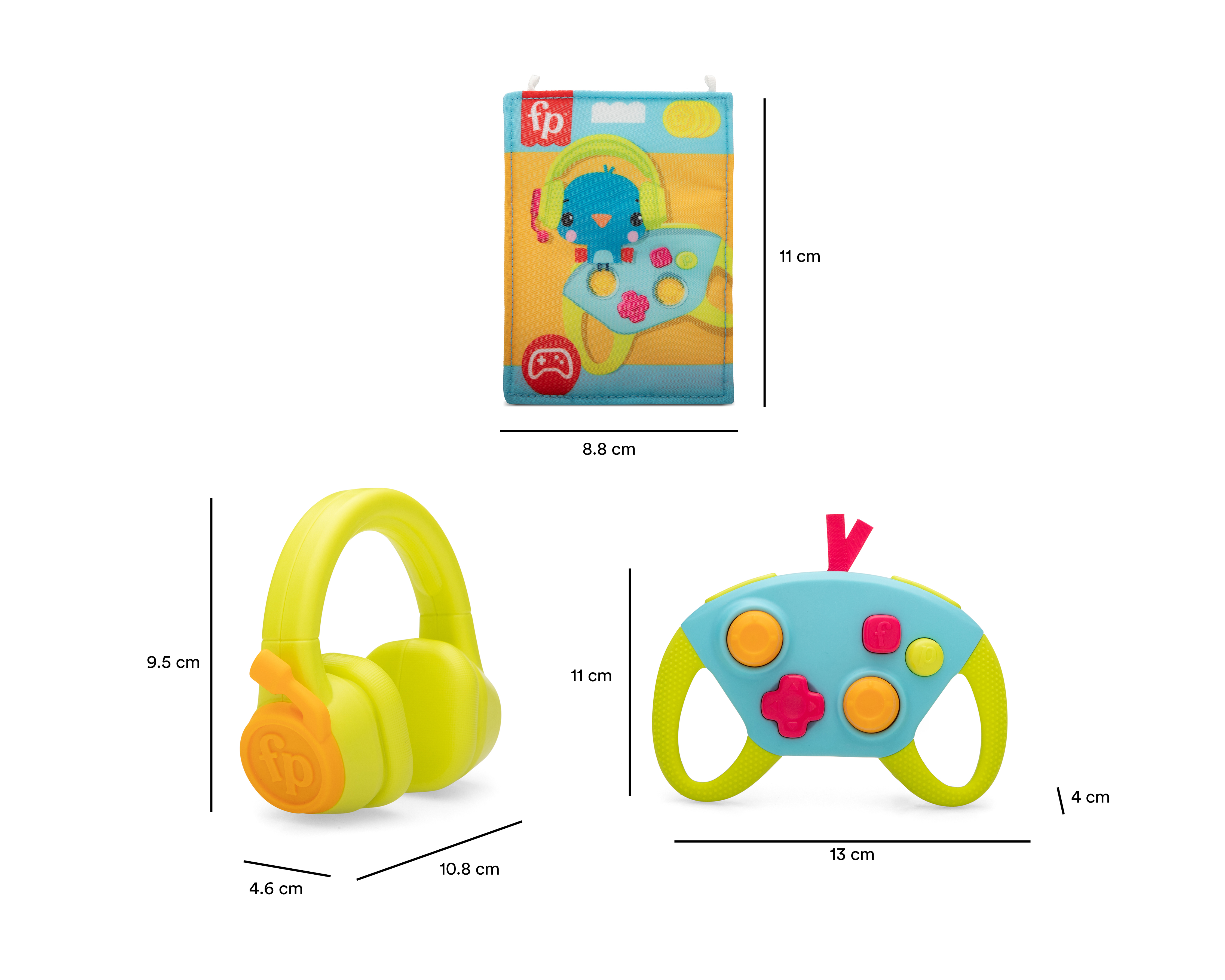 Foto 7 | Foto 7 | Set de Juego Mini Gamer Fisher-Price 3 Piezas