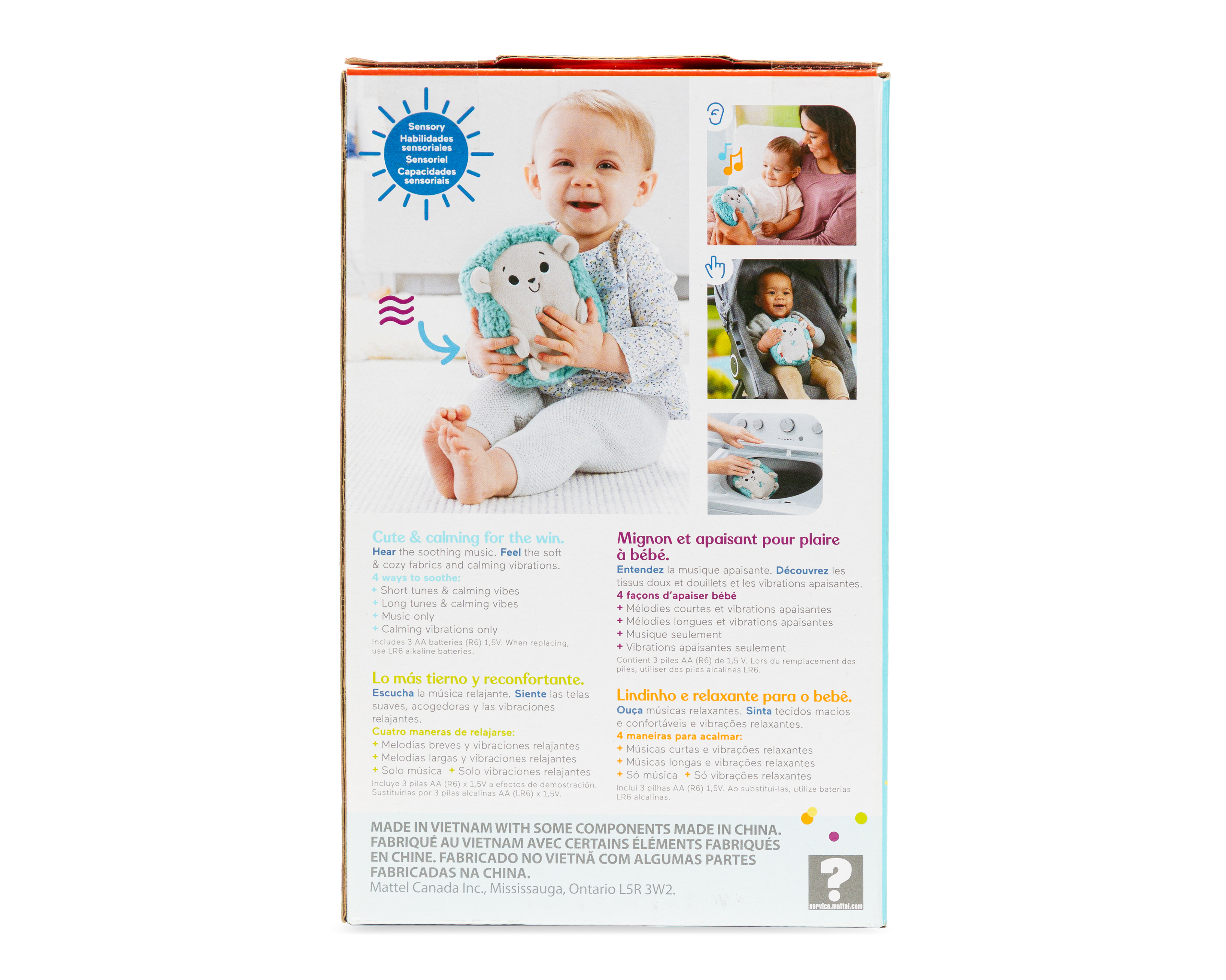 Foto 6 pulgar | Foto 5 | Erizo Arrullador con Vibraciones Relajantes Fisher-Price