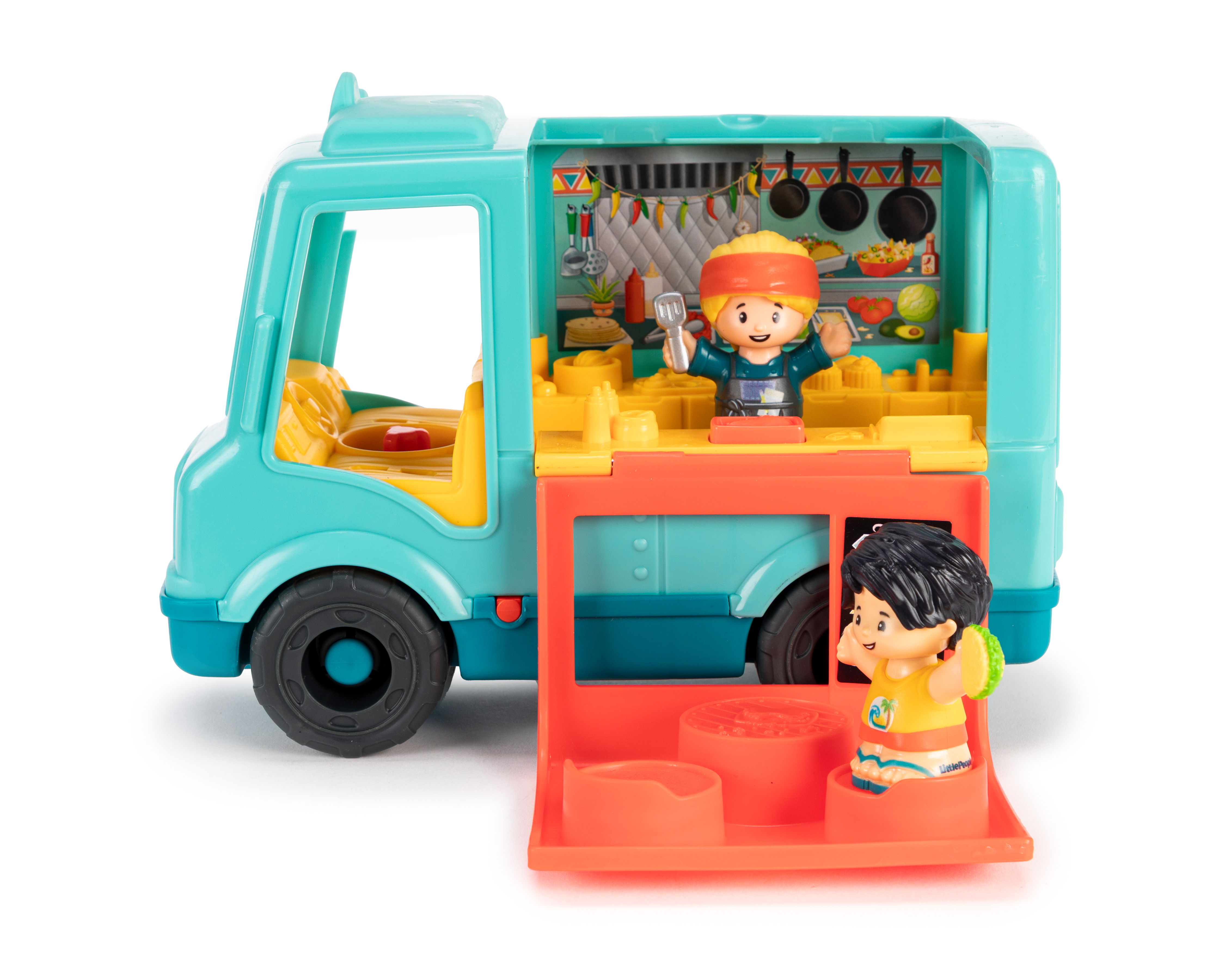 Foto 4 pulgar | Foto 3 | Camión de Alimentos Fisher Price Little People