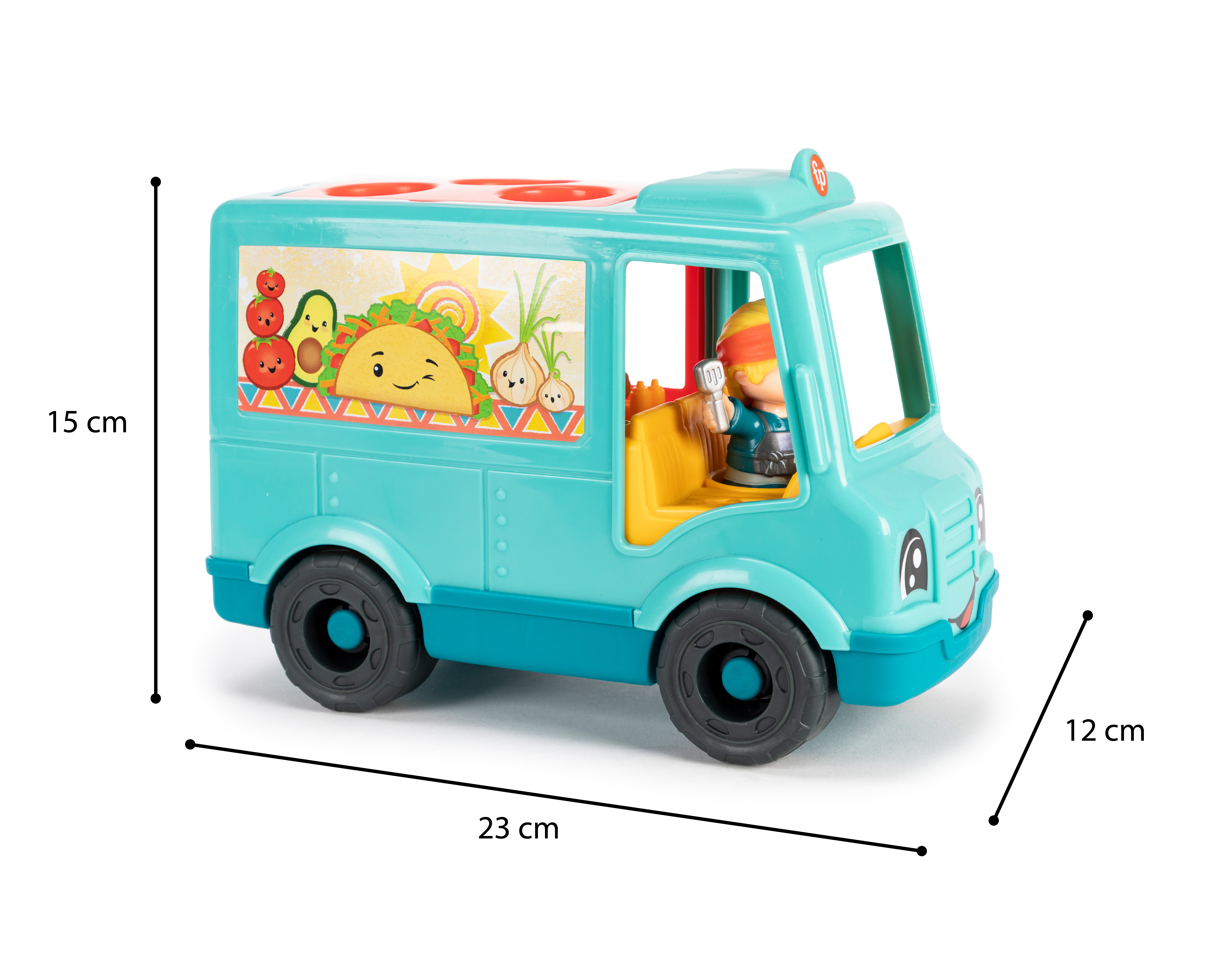 Foto 4 | Foto 4 | Camión de Alimentos Fisher Price Little People