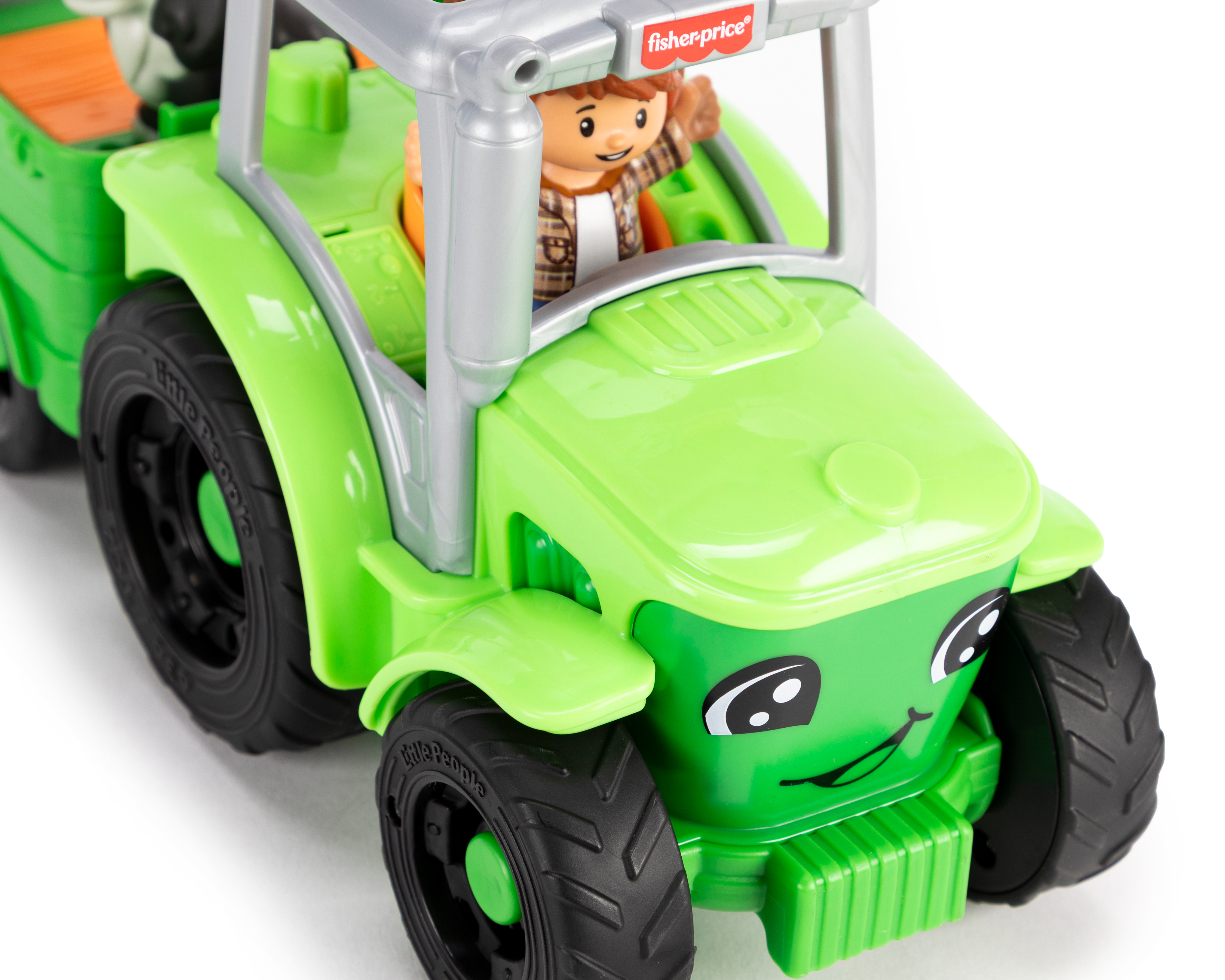 Foto 4 pulgar | Foto 3 | Tractor Mediano Fisher Price Little People