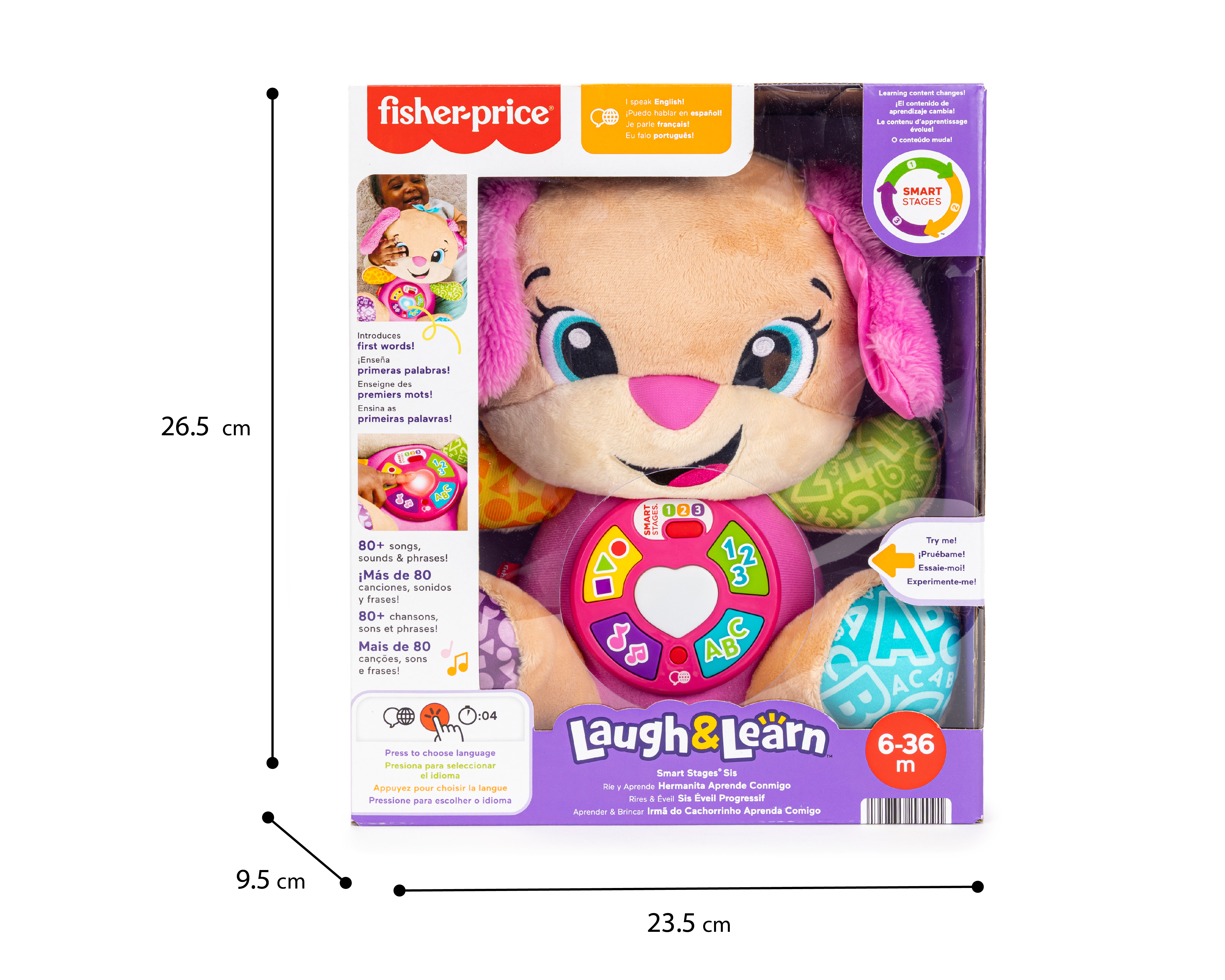 Foto 7 pulgar | Foto 6 | Hermanita Aprende Conmigo Fisher-Price