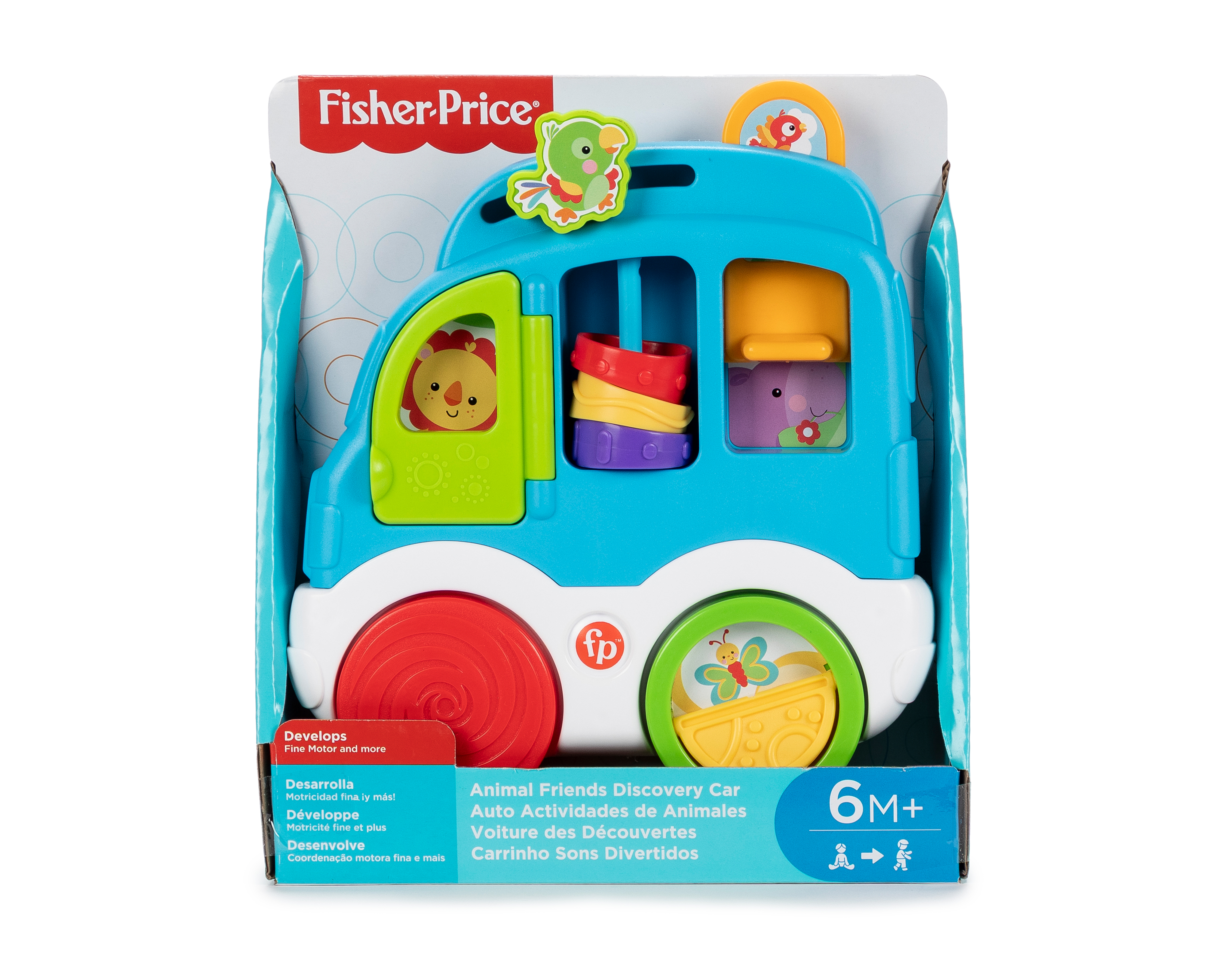 Foto 5 pulgar | Foto 4 | Auto de Actividades de Animales Fisher Price