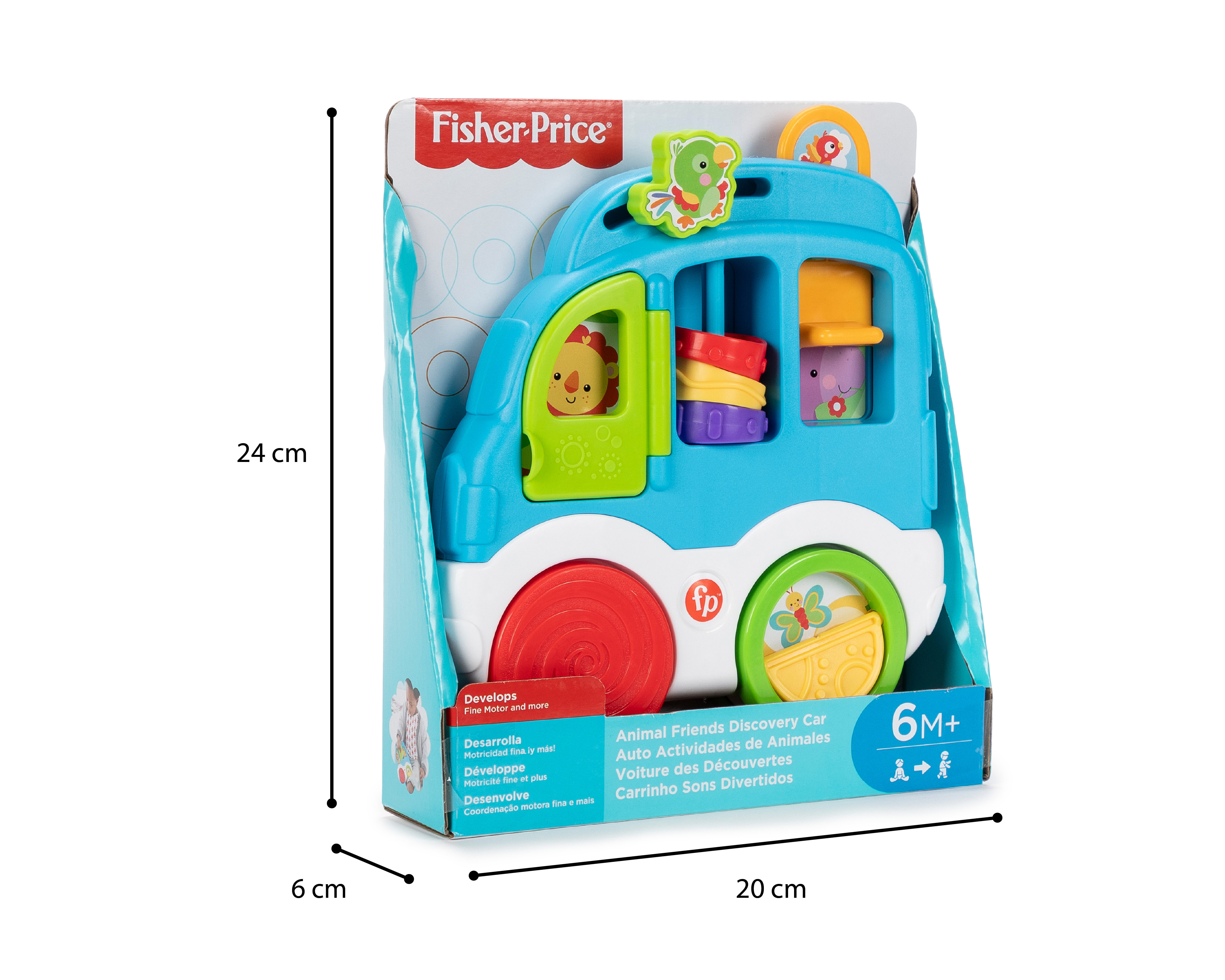 Foto 6 | Foto 6 | Auto de Actividades de Animales Fisher Price