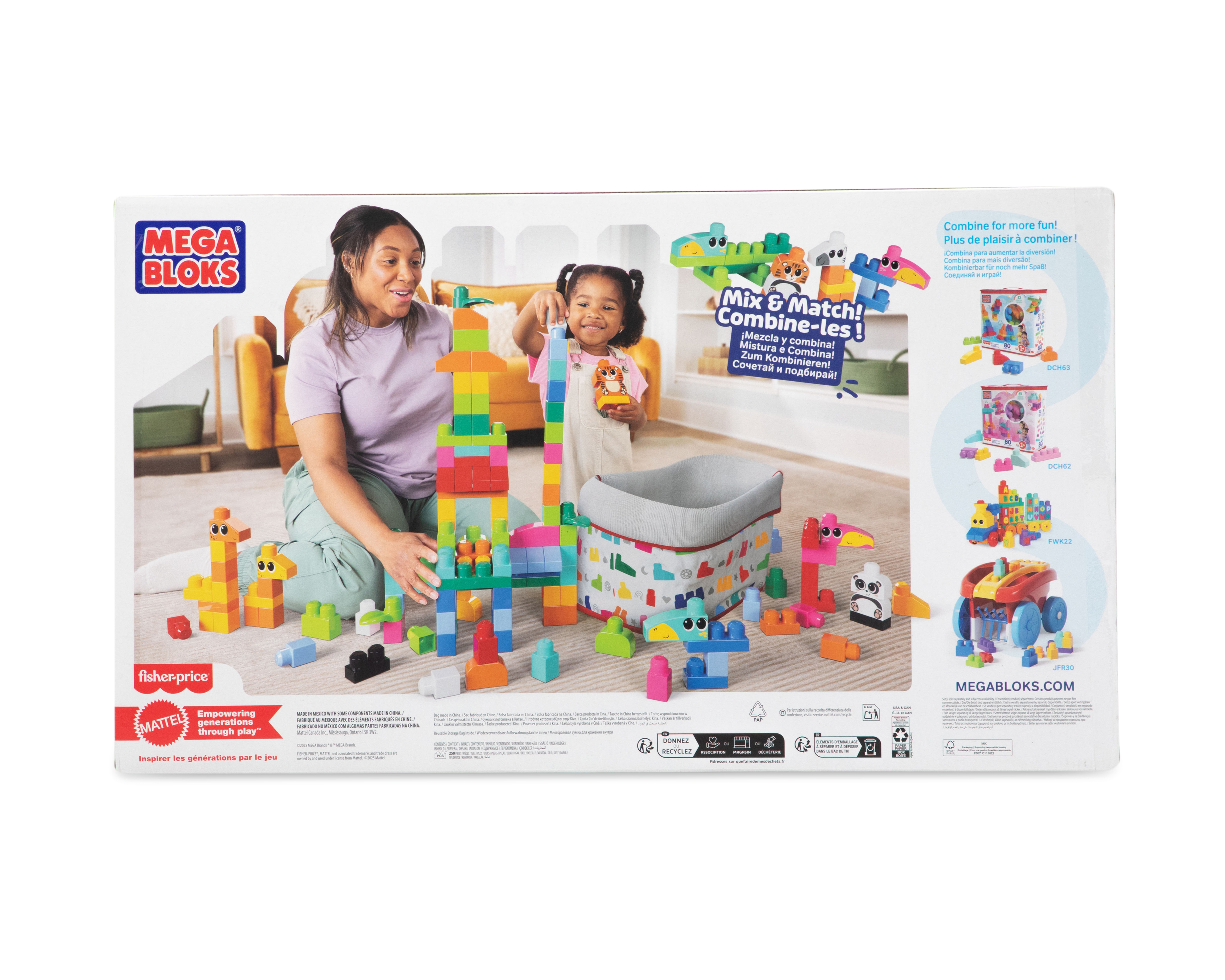 Foto 2 | Foto 2 | Bloques de Construcción Mega Bloks 250 Piezas