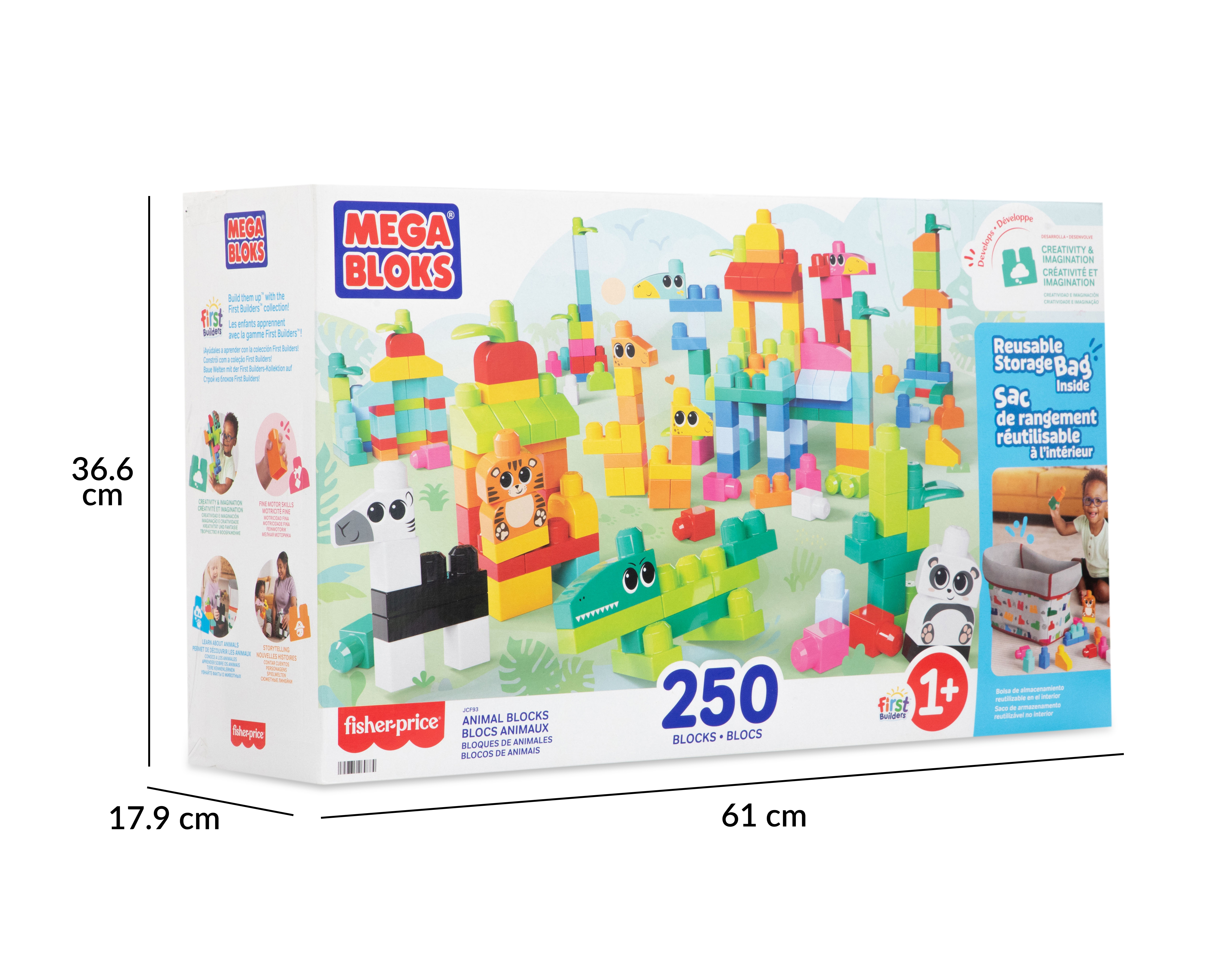 Foto 4 pulgar | Foto 3 | Bloques de Construcción Mega Bloks 250 Piezas