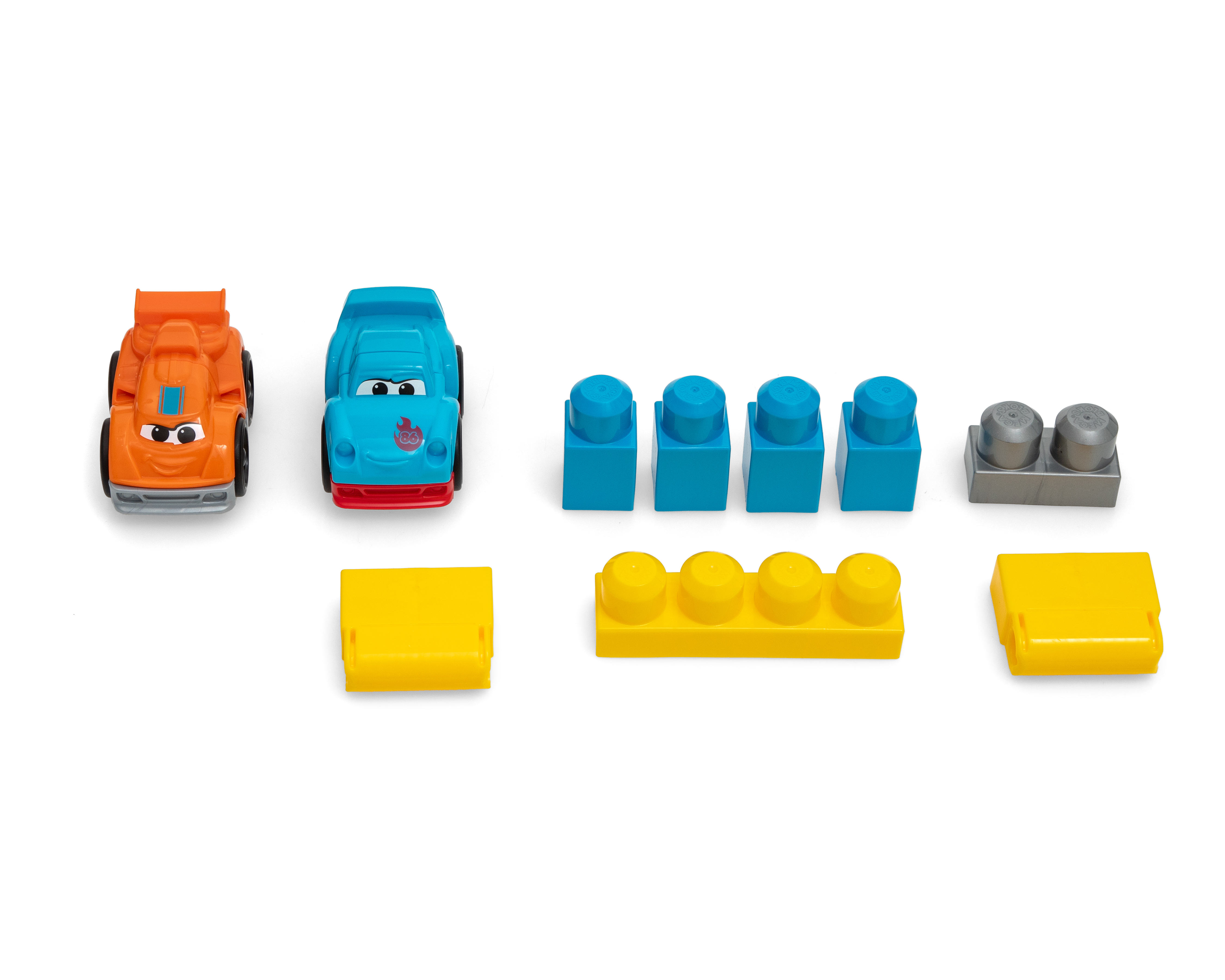 Foto 3 pulgar | Foto 2 | Camión con Bloques de Construcción Mega Bloks Fisher-Price con 2 Vehículos