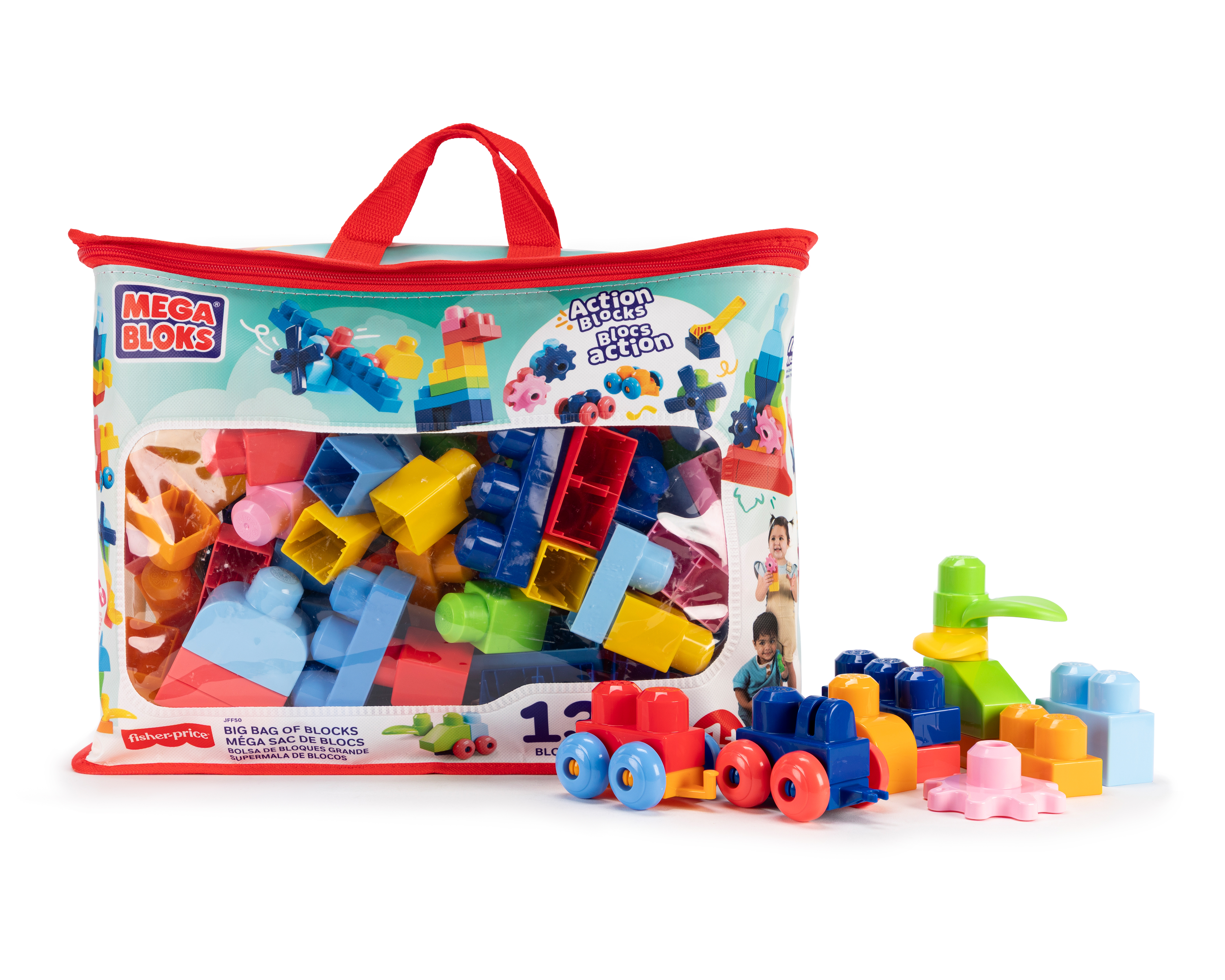 Bloques de Construcción Mega Bloks 130 Piezas