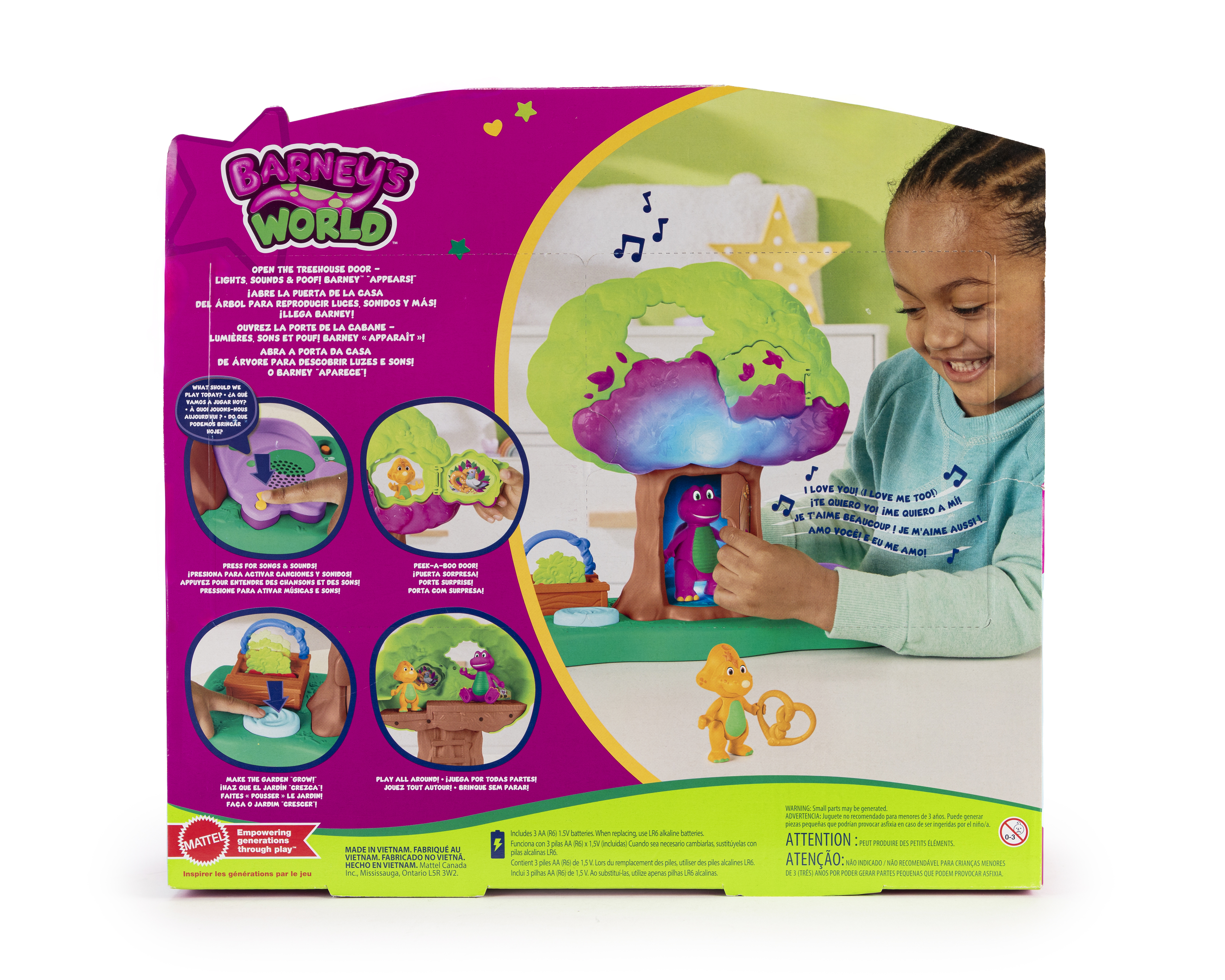 Foto 6 | Foto 6 | Barney Casa del Árbol Fisher-Price con Sonidos
