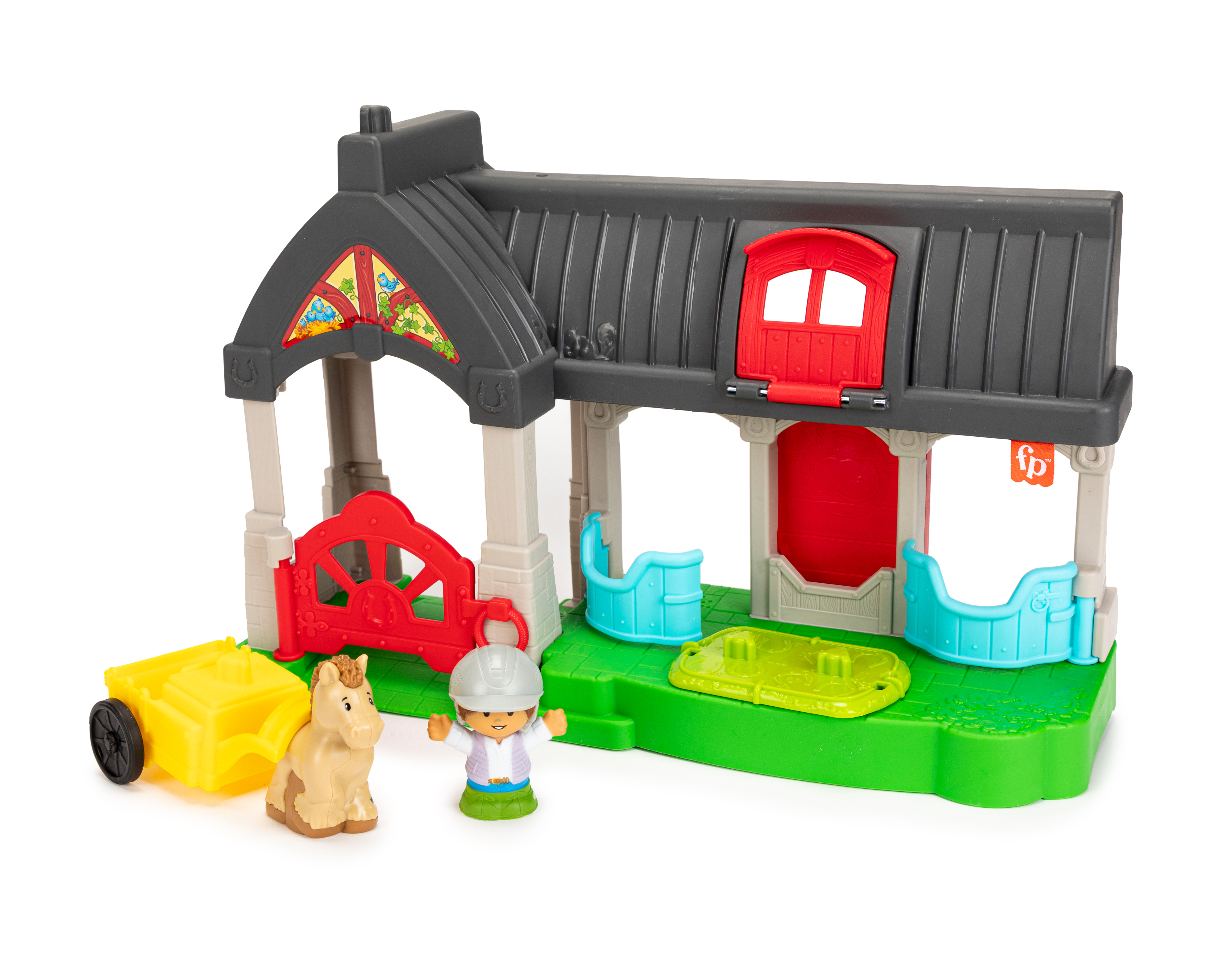 Foto 2 pulgar | Foto 1 | Establo de Animalitos Little People Fisher-Price con Sonidos