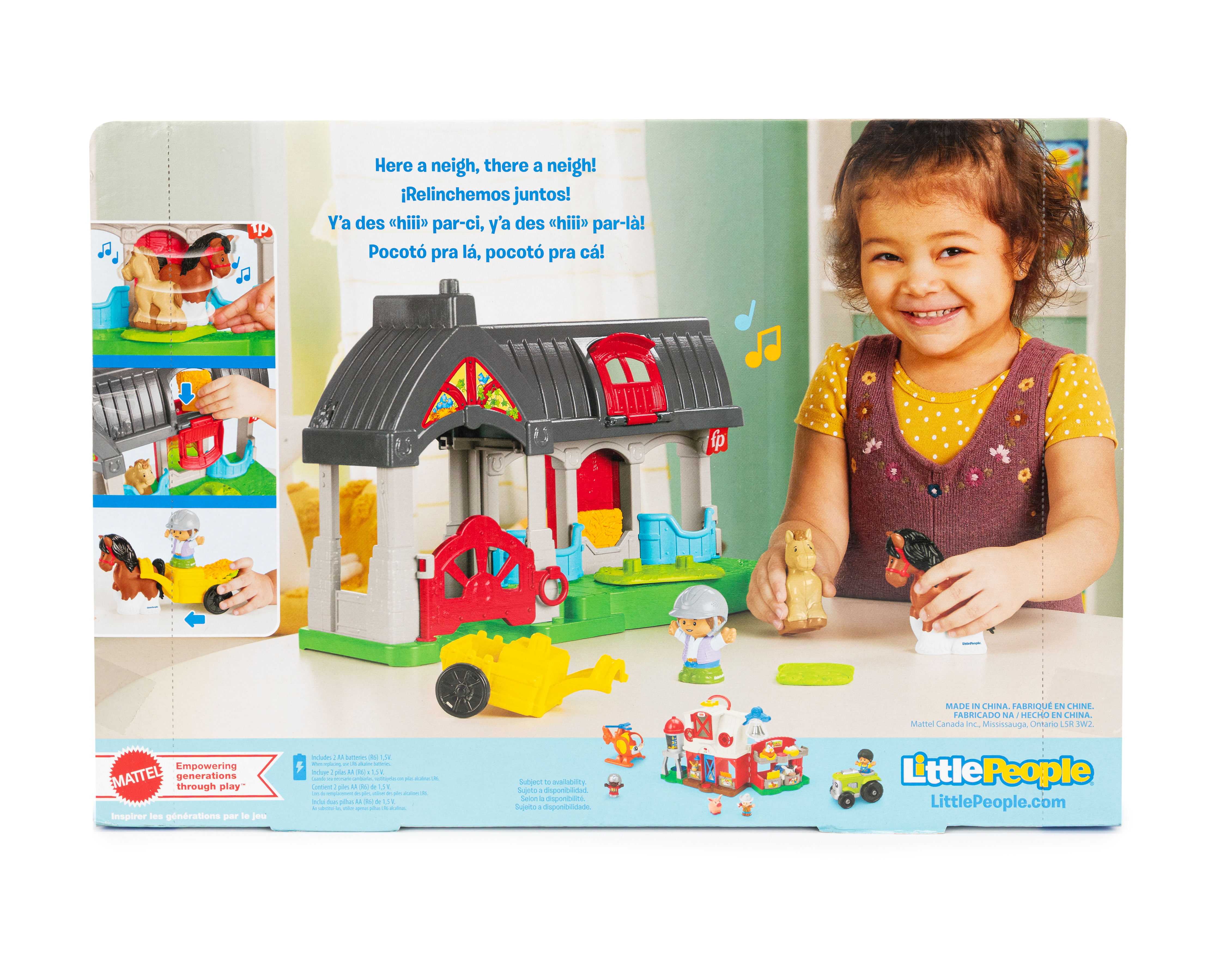 Foto 7 pulgar | Foto 6 | Establo de Animalitos Little People Fisher-Price con Sonidos