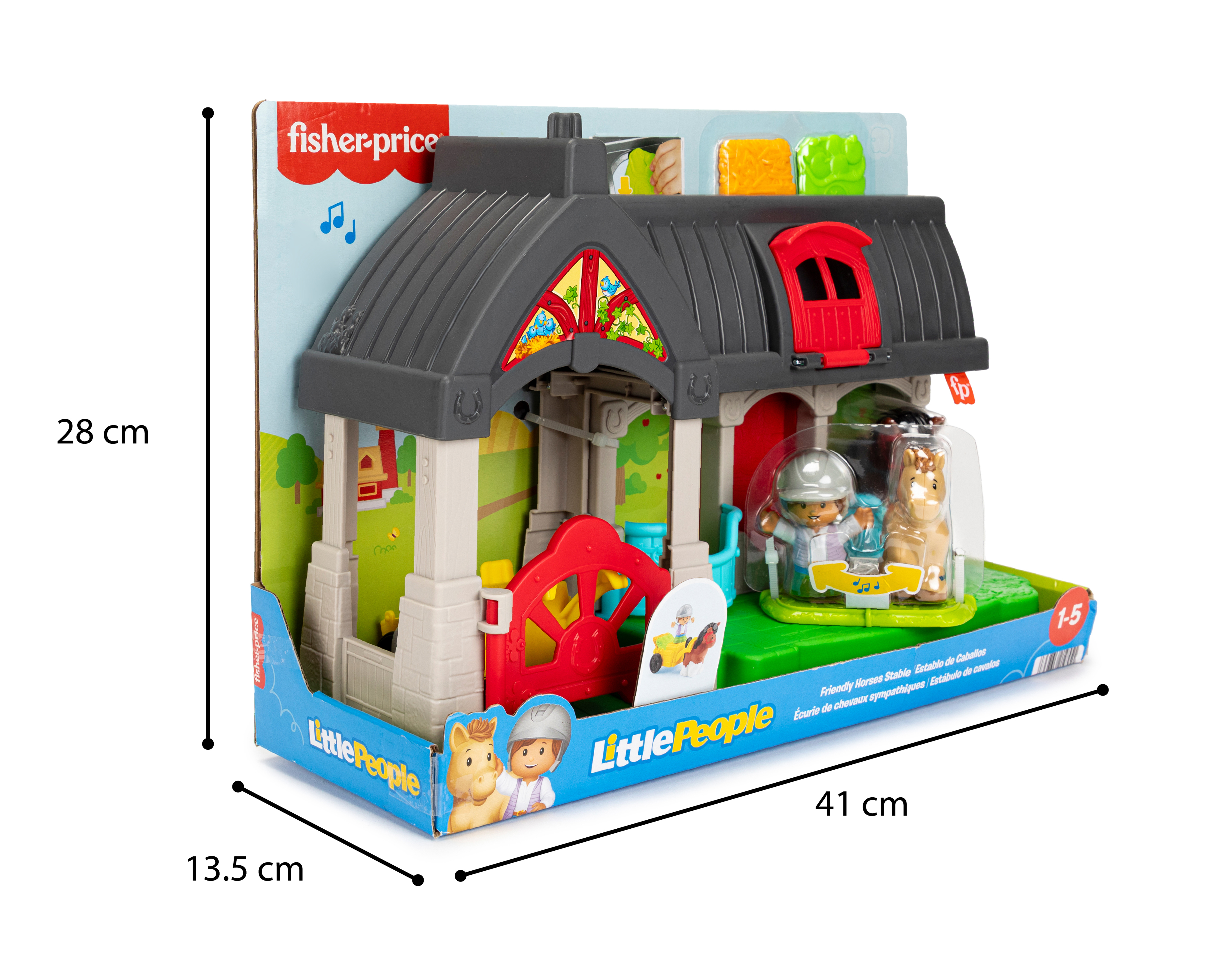 Foto 8 pulgar | Foto 7 | Establo de Animalitos Little People Fisher-Price con Sonidos