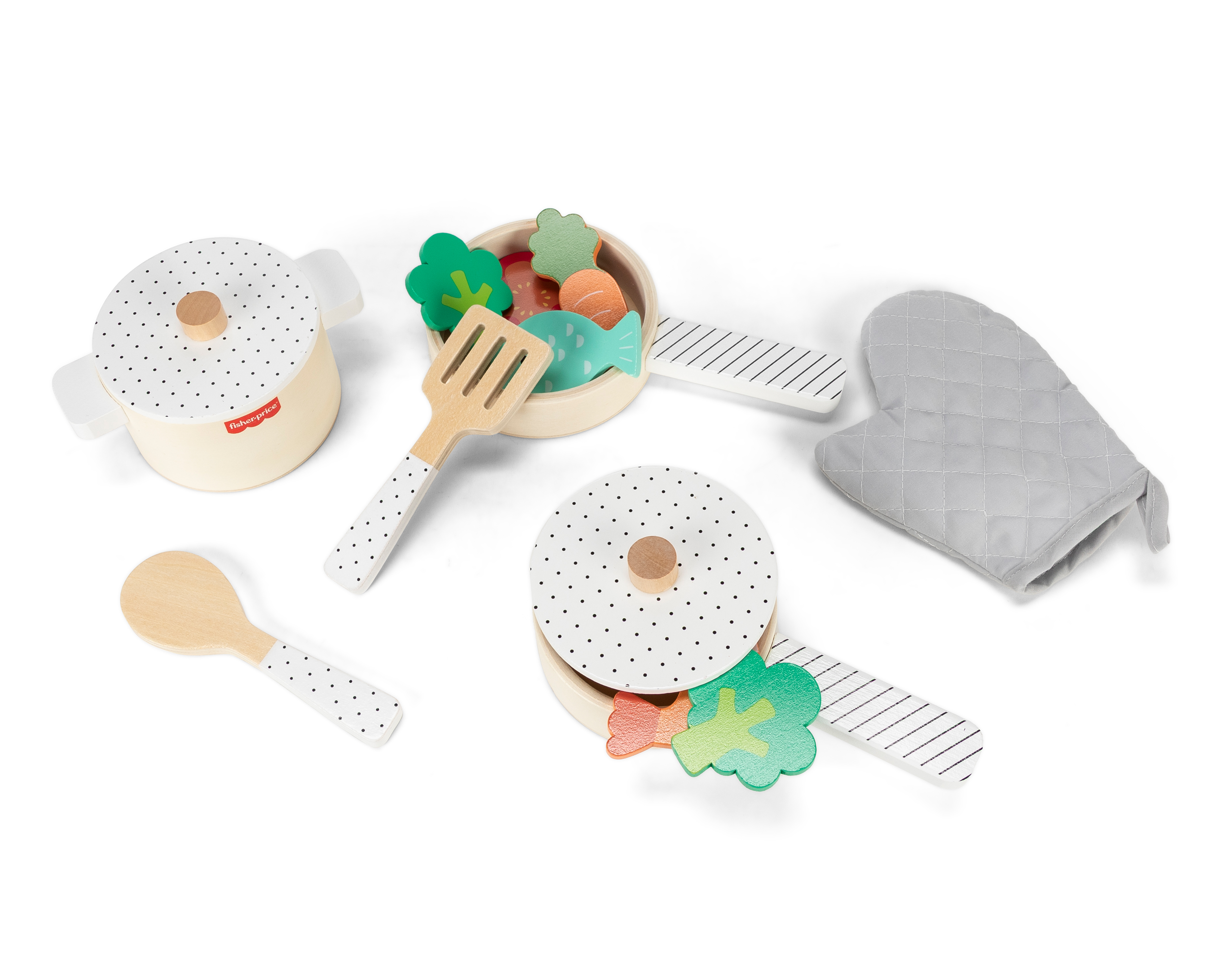 Foto 2 pulgar | Foto 1 | Juego de Cocina Fisher-Price 19 Piezas