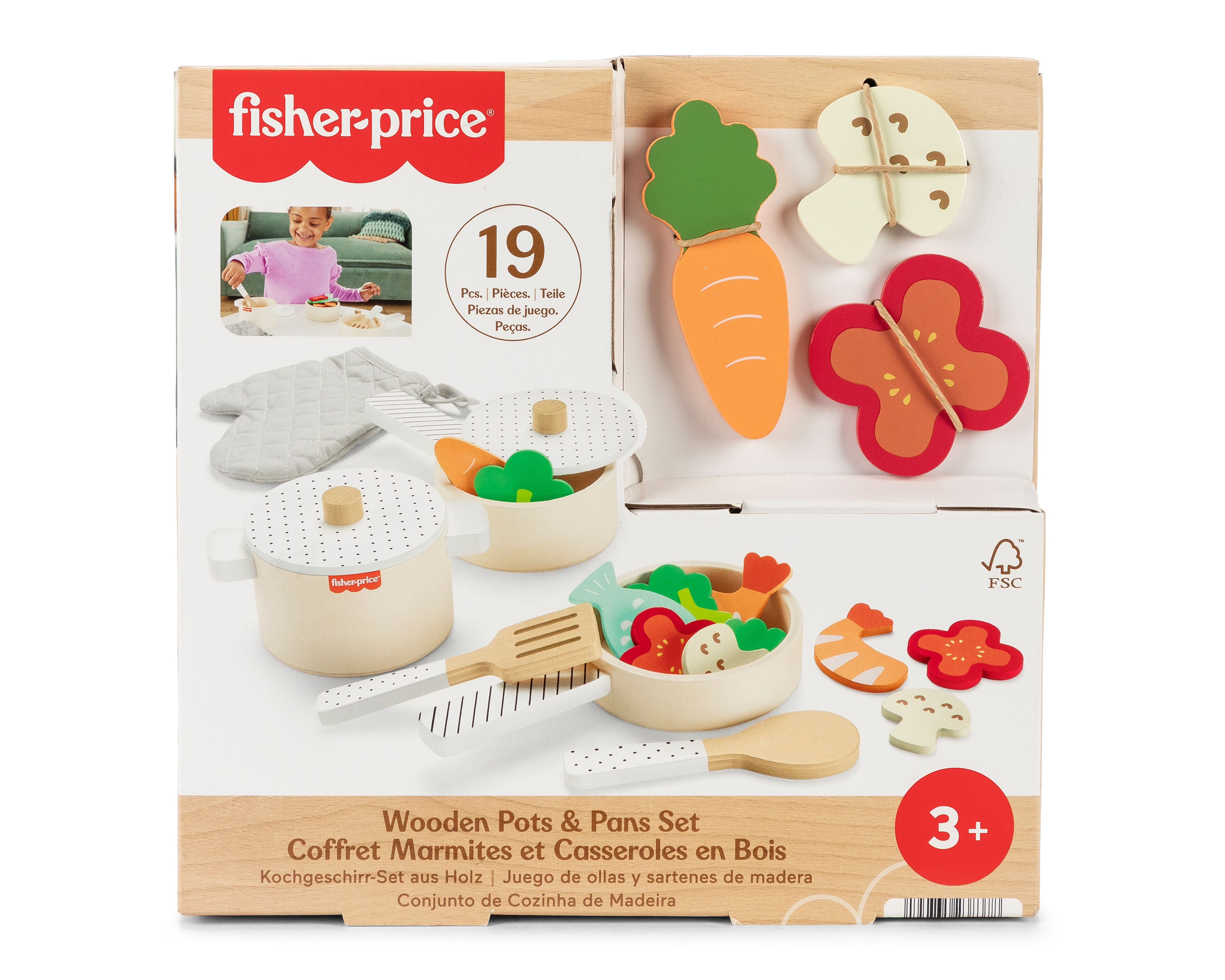 Foto 5 pulgar | Foto 4 | Juego de Cocina Fisher-Price 19 Piezas