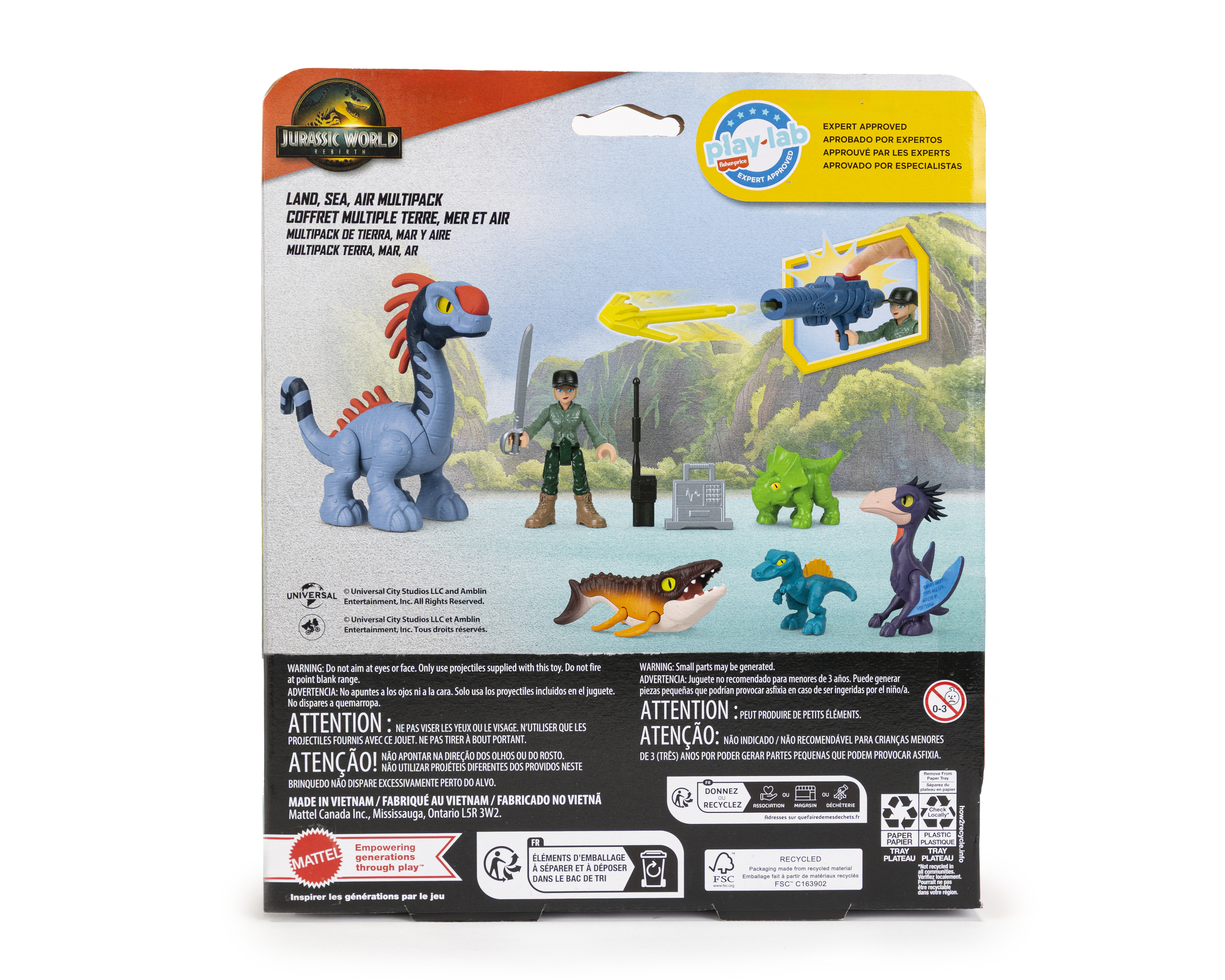 Foto 2 | Foto 2 | Dinosaurios de Juguete Imaginext Jurassic World Rebirth