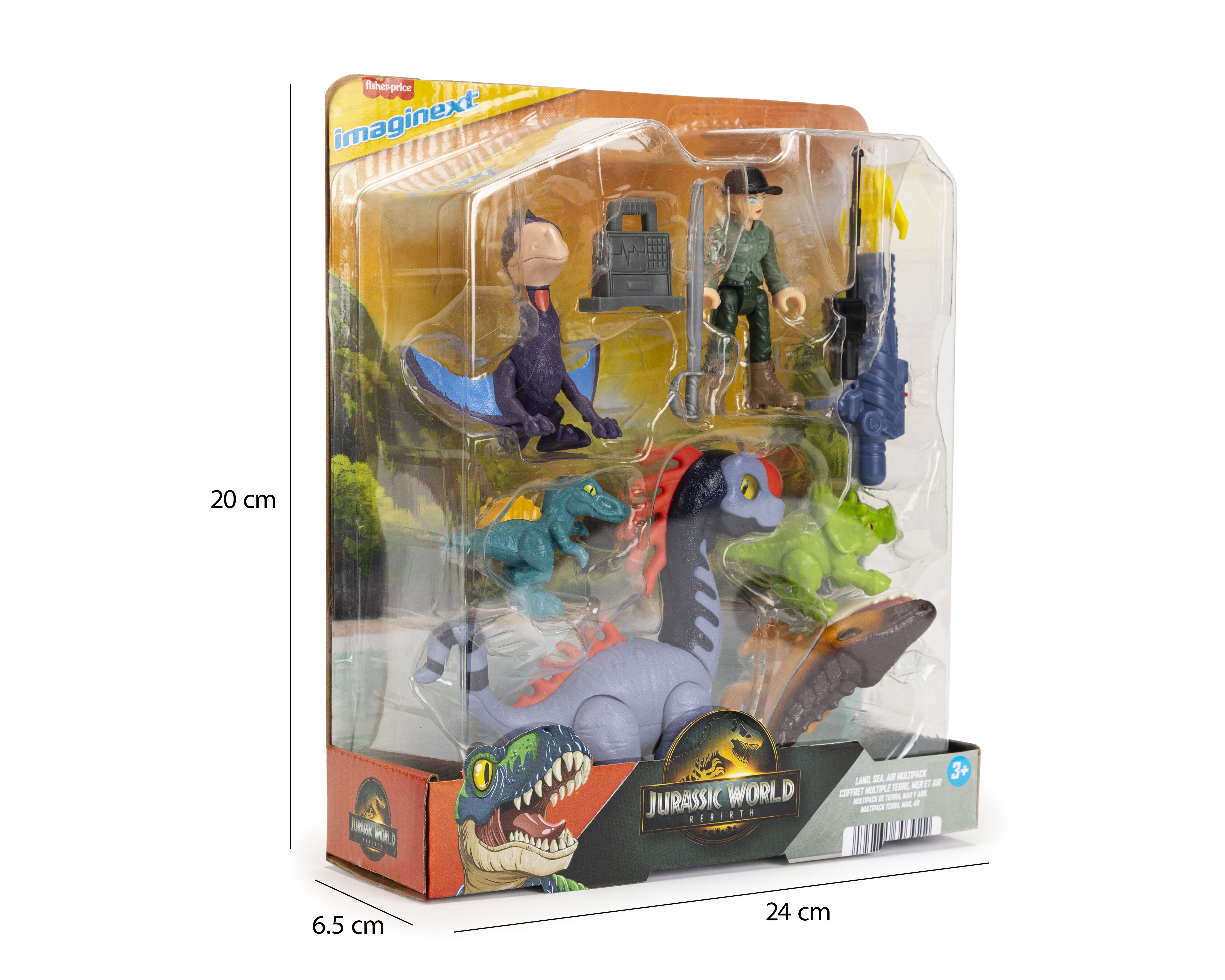 Foto 4 pulgar | Foto 3 | Dinosaurios de Juguete Imaginext Jurassic World Rebirth