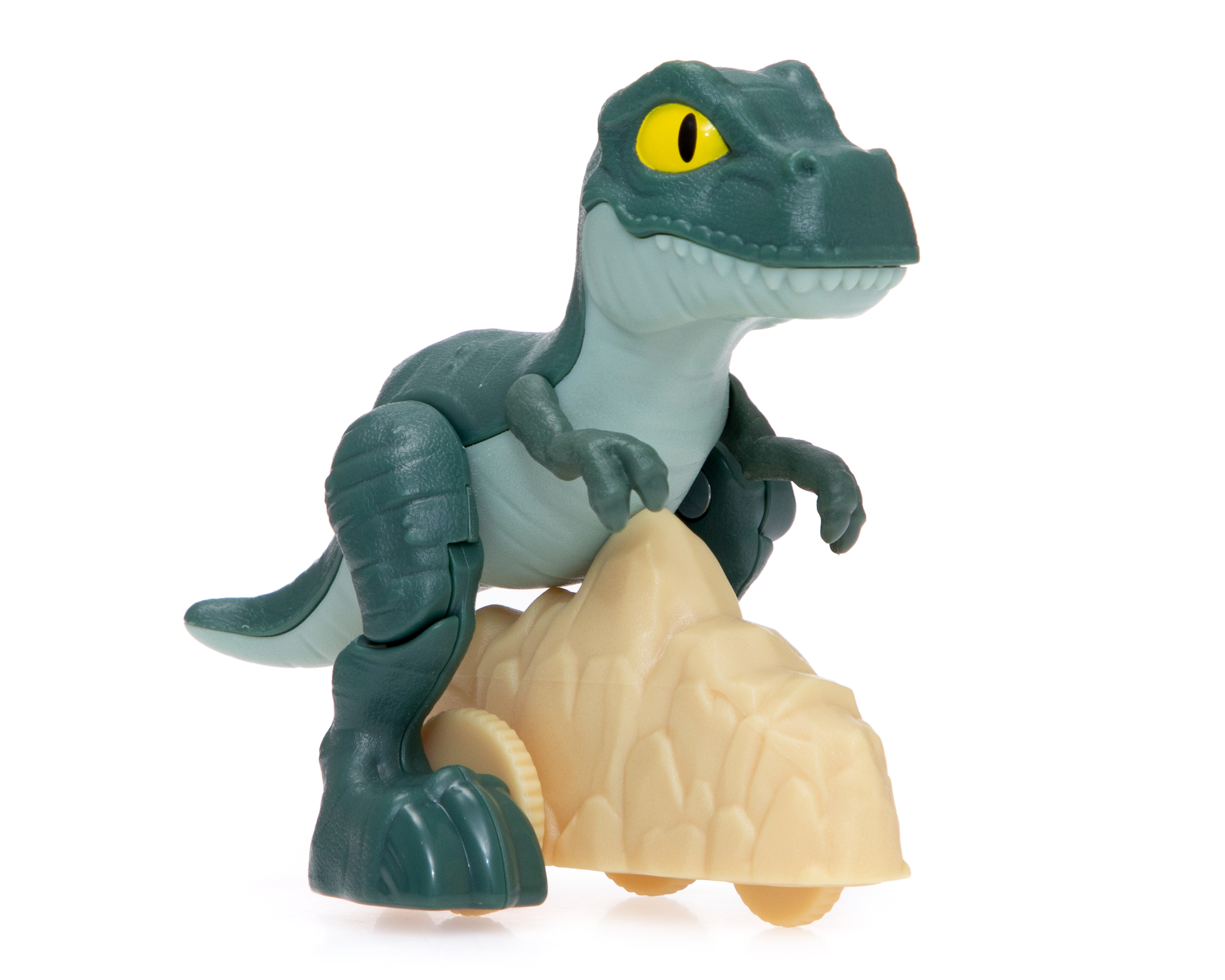 Foto 2 pulgar | Foto 1 | Dinosaurio Jurassic World Imaginext Fisher-Price con Ruedas