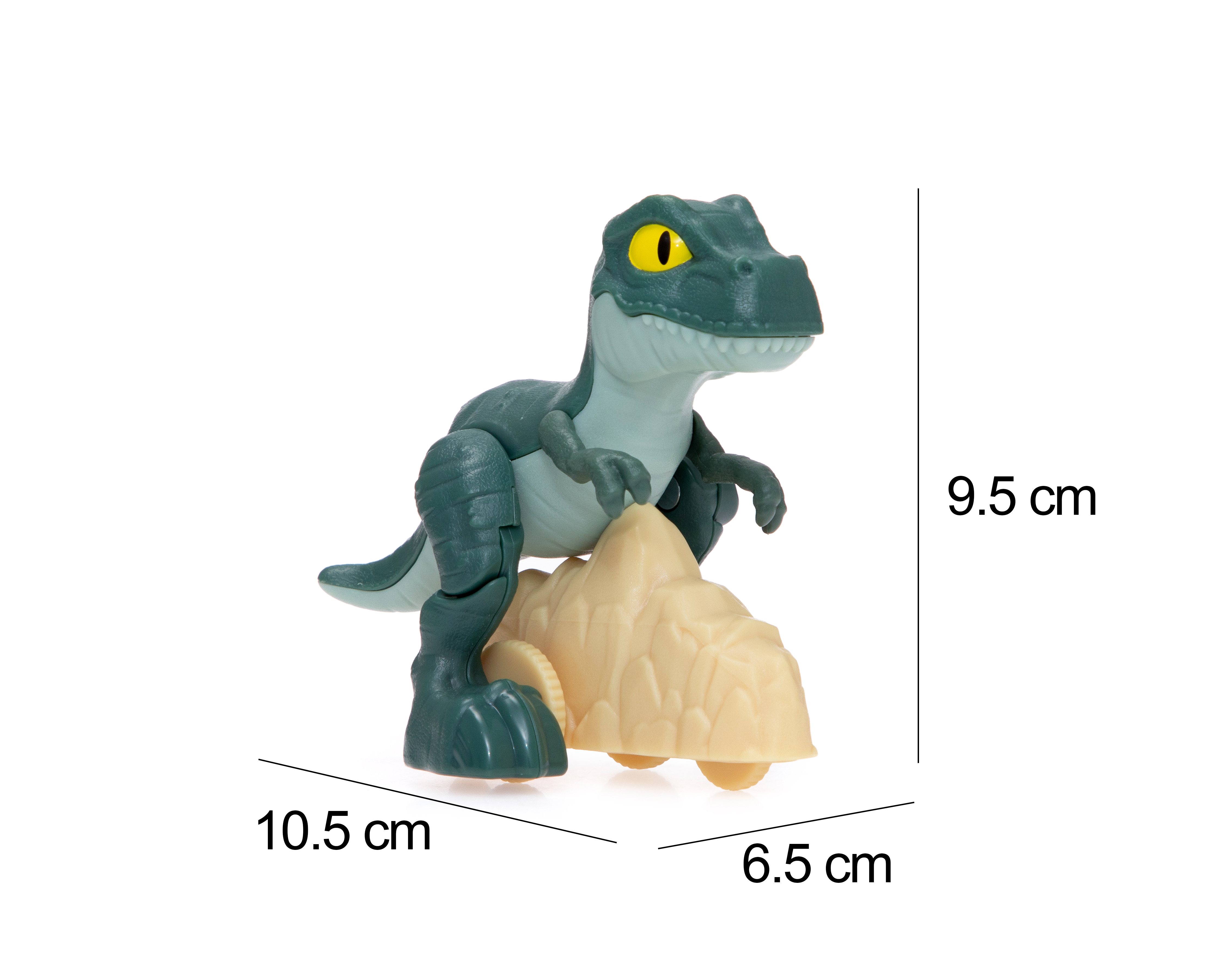 Foto 7 pulgar | Foto 6 | Dinosaurio Jurassic World Imaginext Fisher-Price con Ruedas