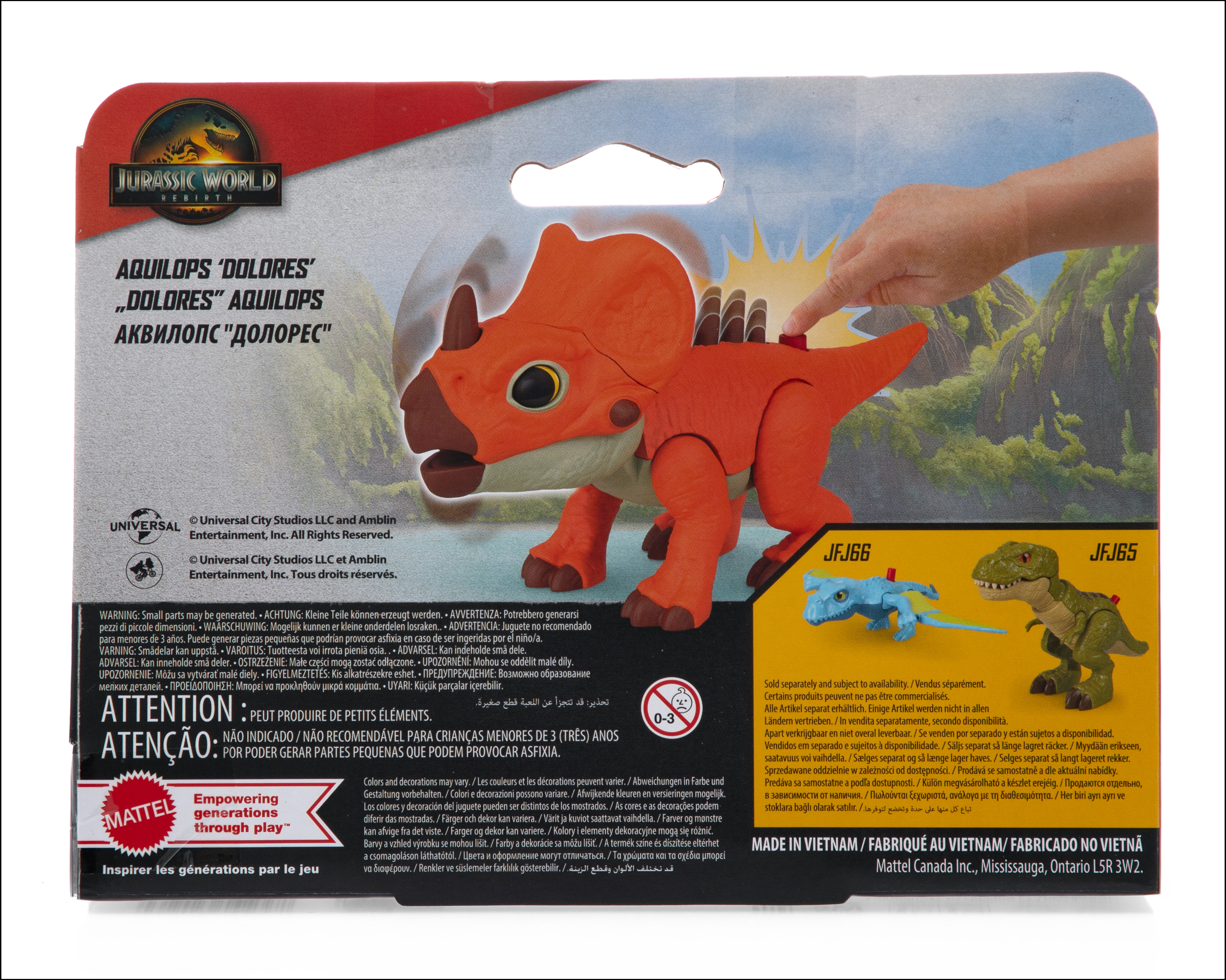 Foto 5 pulgar | Foto 4 | Dinosaurio Dolores Imaginext Jurassic World