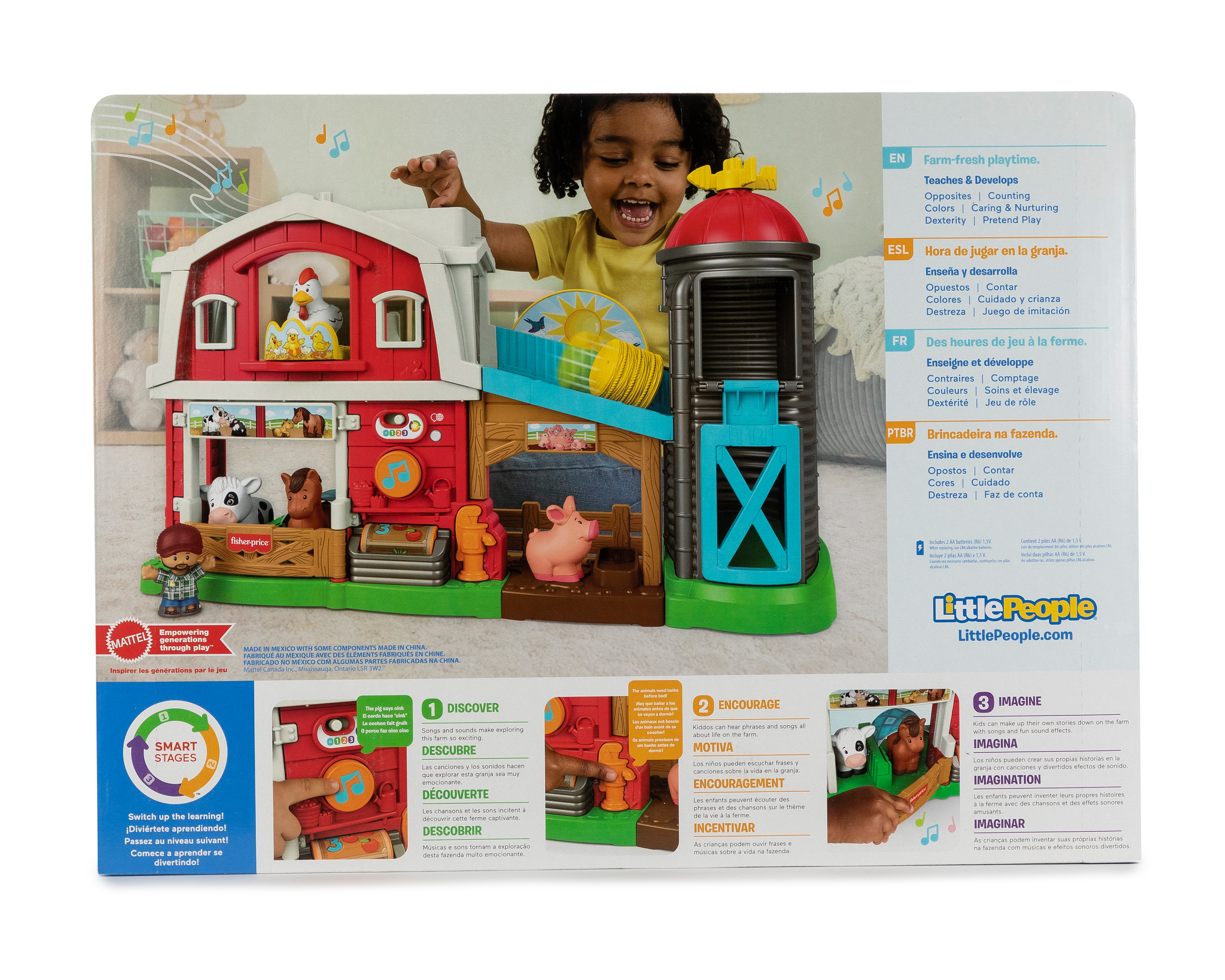 Foto 7 | Foto 7 | Juego Interactivo Fisher-Price Little People Animalitos en la Granja