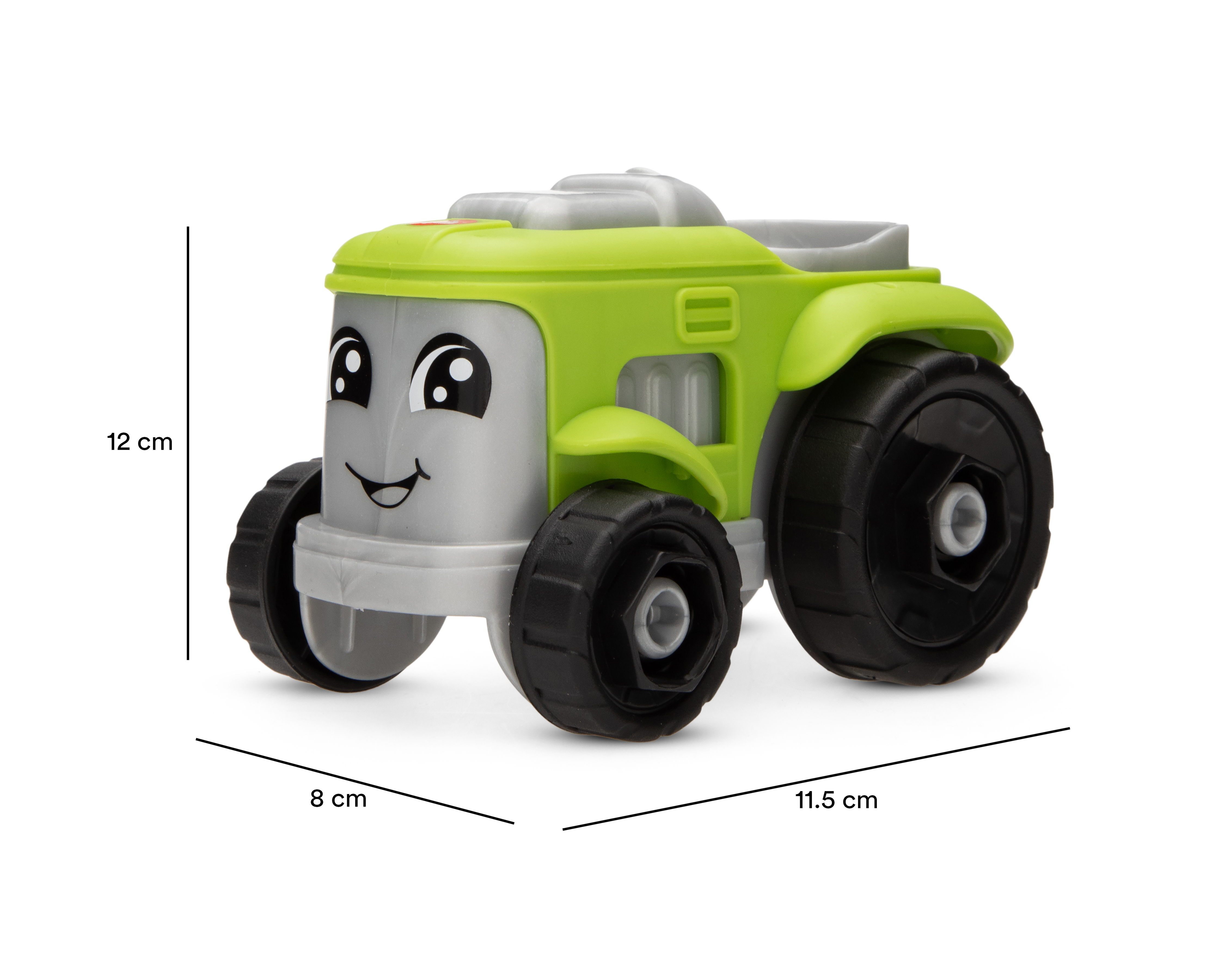 Foto 6 pulgar | Foto 5 | Tractor Verde Little People con Figura