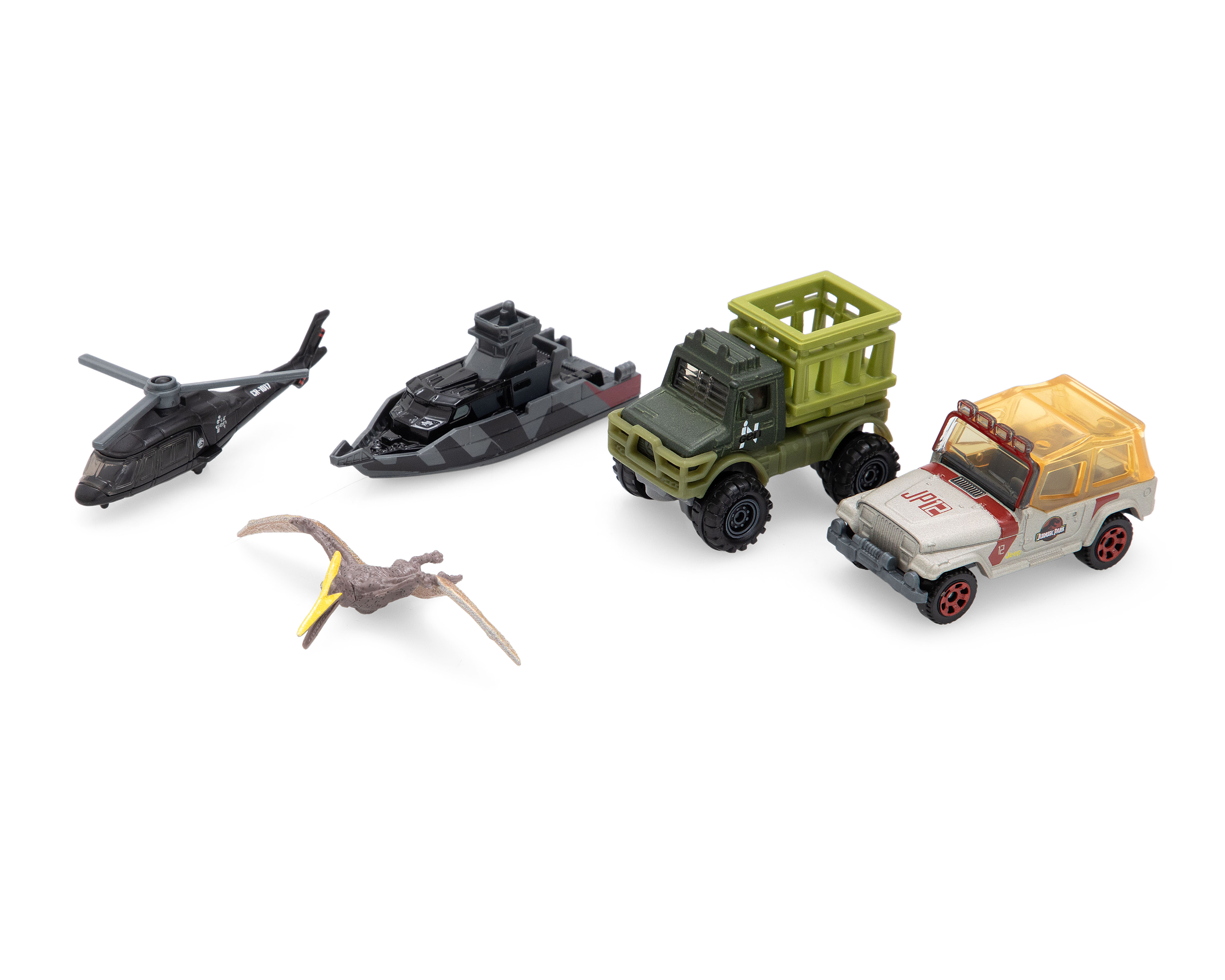 Carros Matchbox Jurassic World Rebirth 5 Piezas