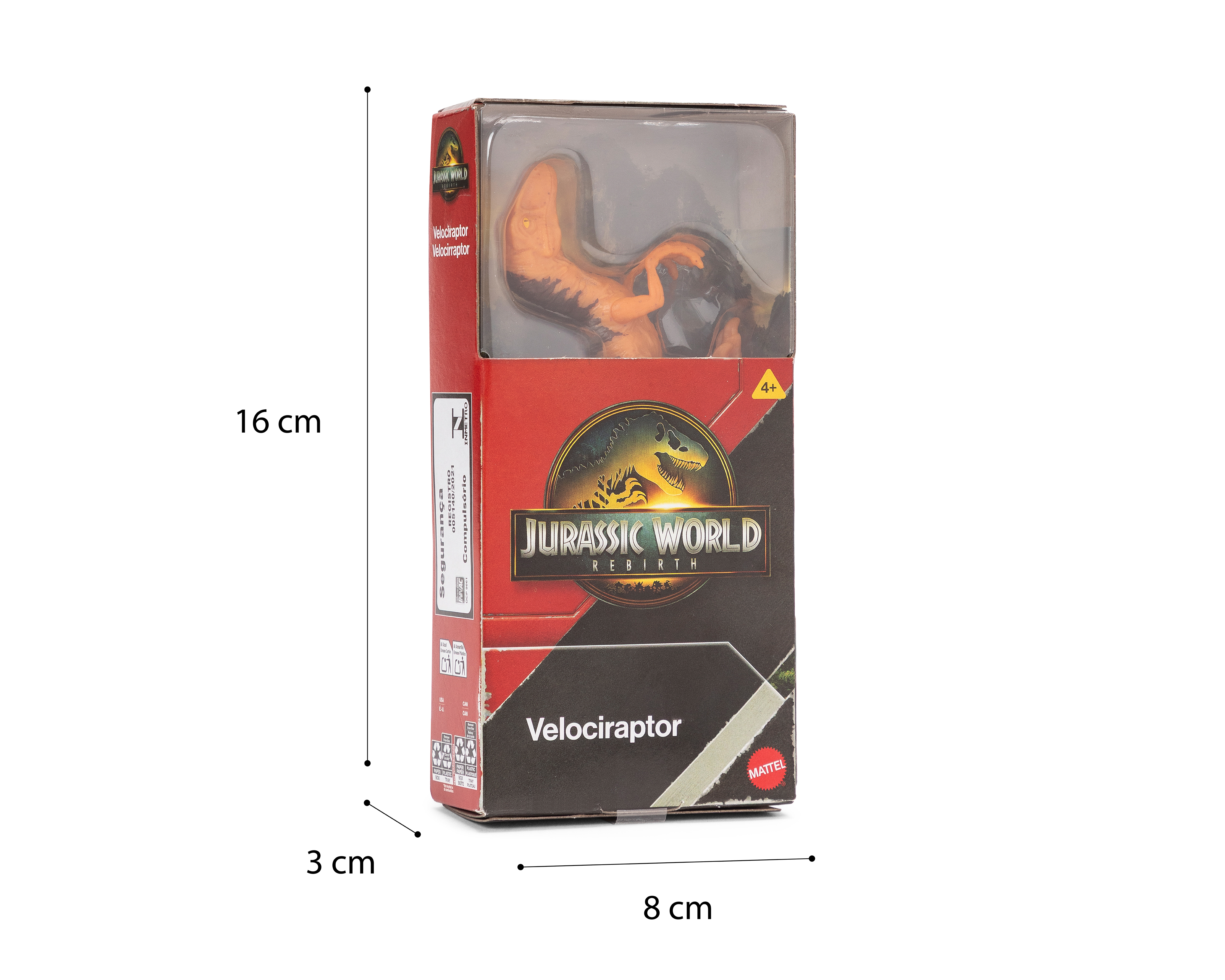 Foto 7 pulgar | Foto 6 | Dinosaurio Jurassic World Velociraptor