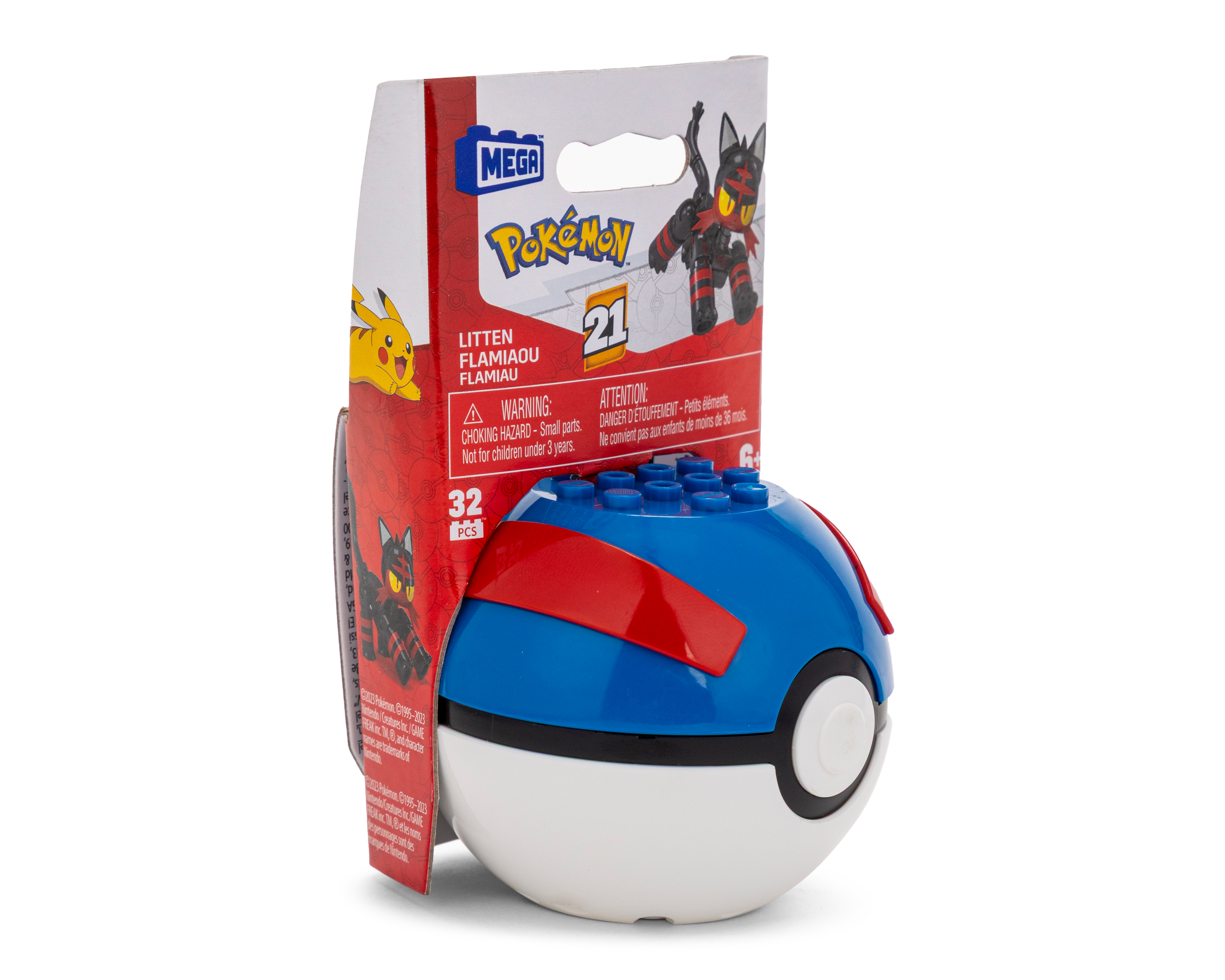 Foto 3 pulgar | Foto 2 | MEGA Pokémon Litten