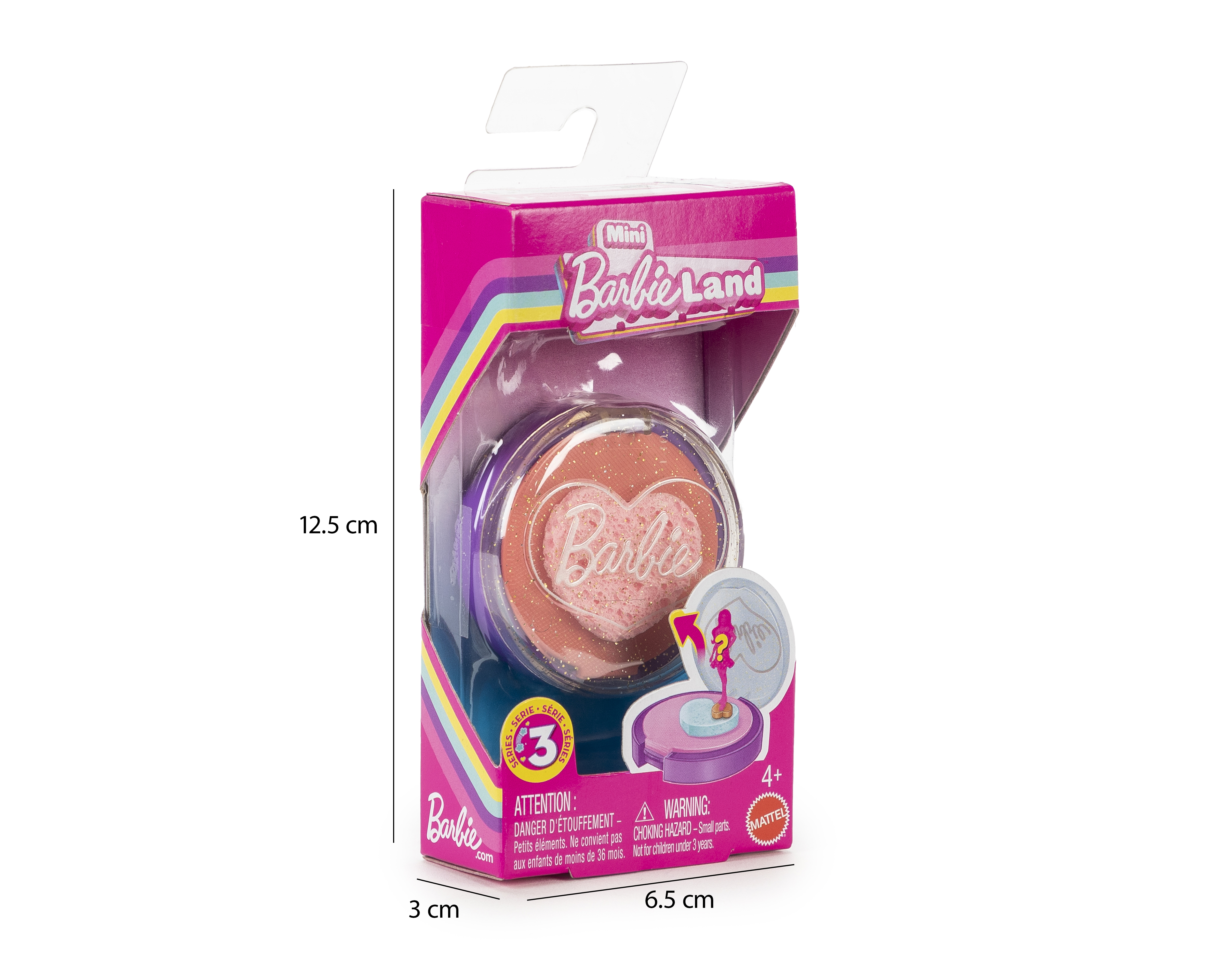 Foto 3 | Foto 3 | Muñeca Barbie MiniLand Fashionista Sorpresa