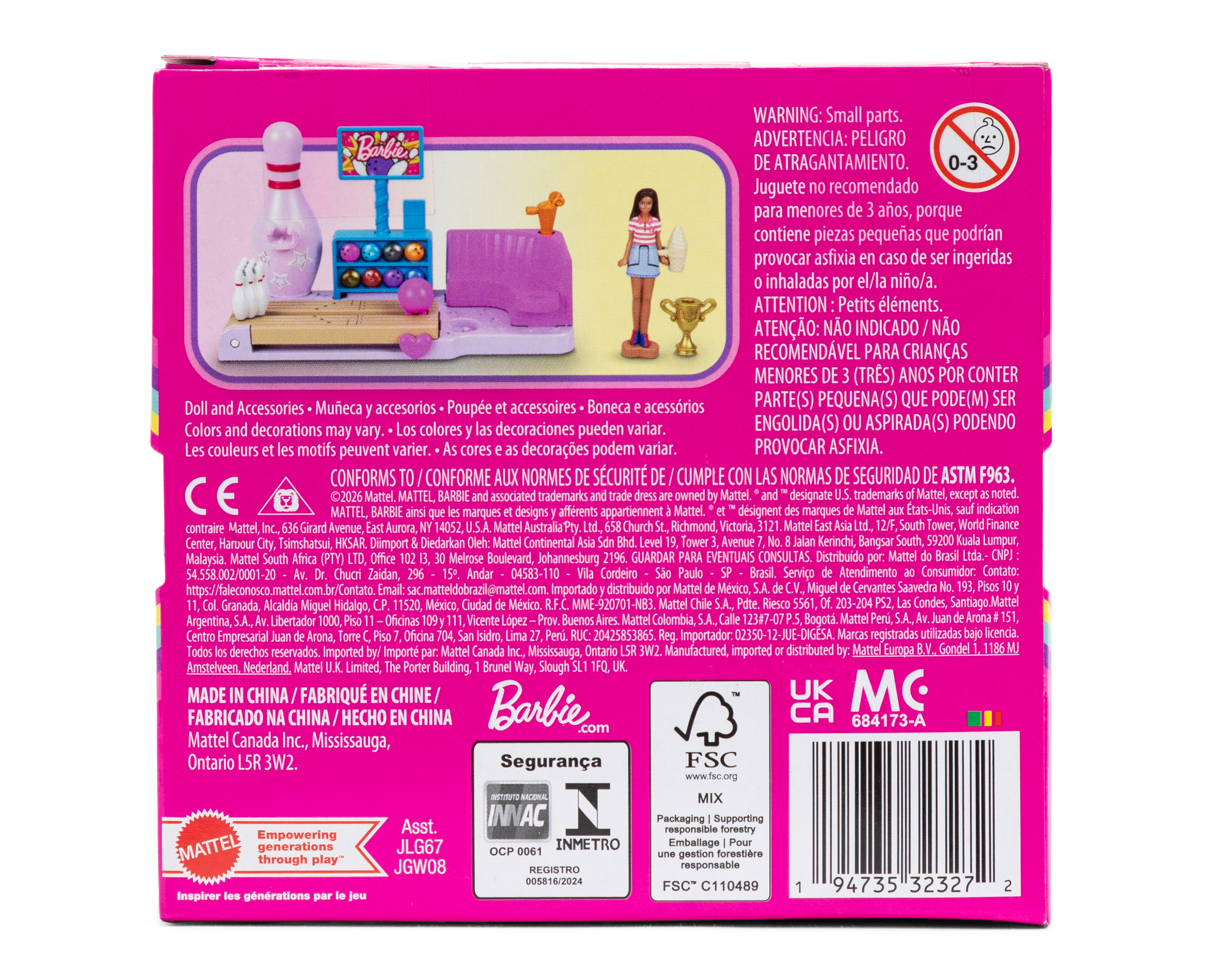 Foto 3 pulgar | Foto 2 | Barbie Mini Barbie Land Set de Juego al Azar