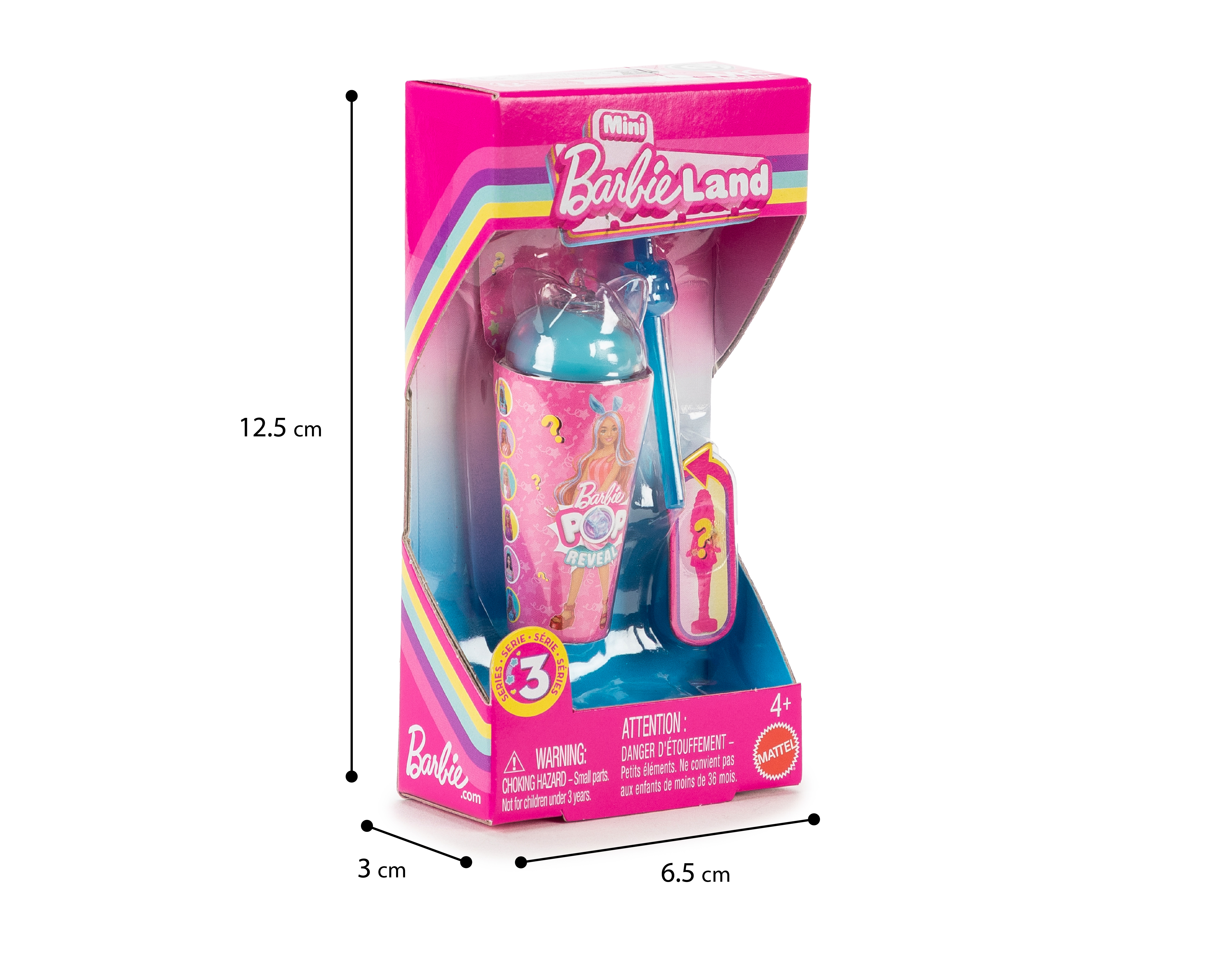 Foto 3 | Foto 3 | Muñeca Barbie MiniBarbie Land Pop Reveal