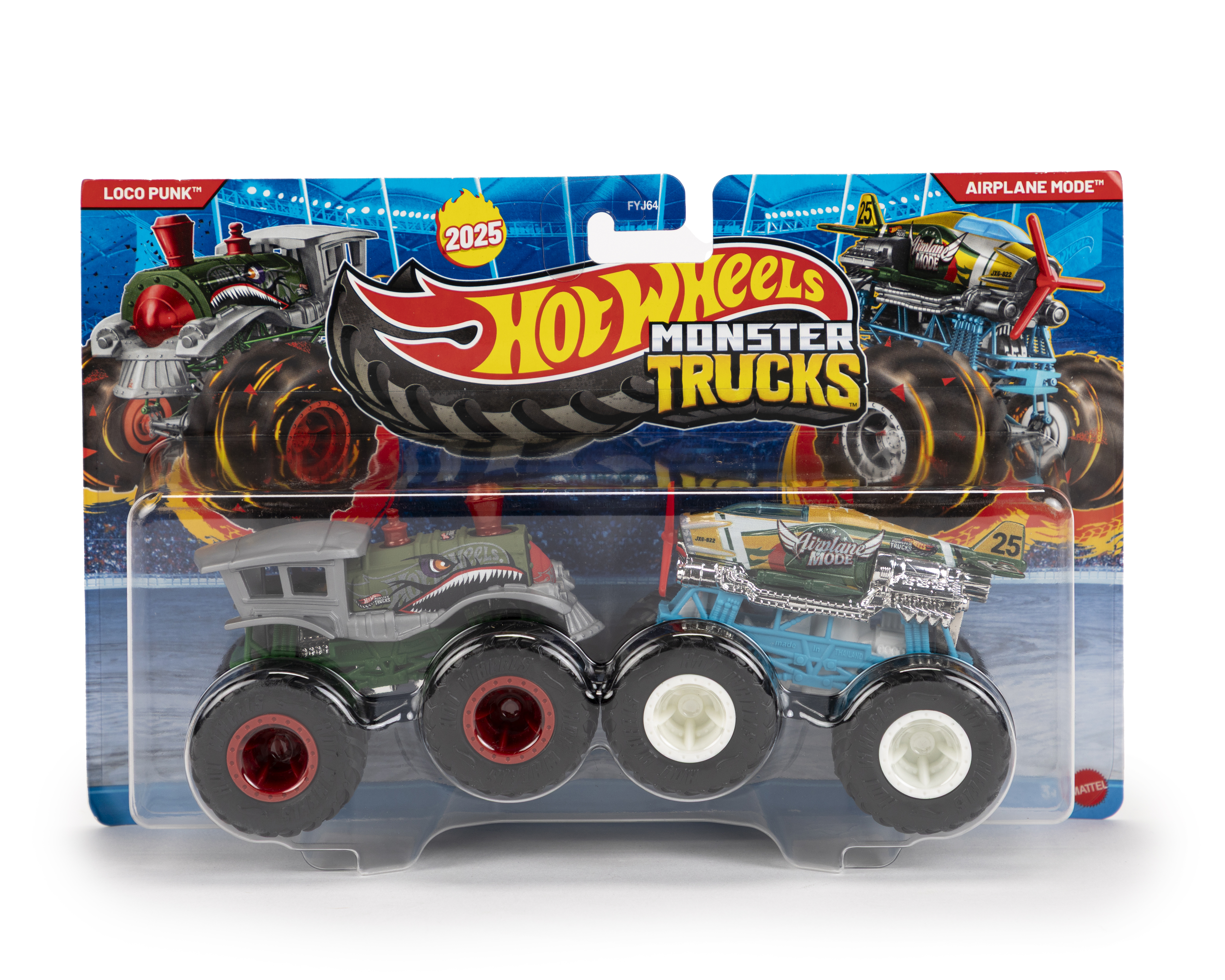Foto 2 pulgar | Foto 1 | Carros Hot Wheels Monster Trucks 2 Piezas
