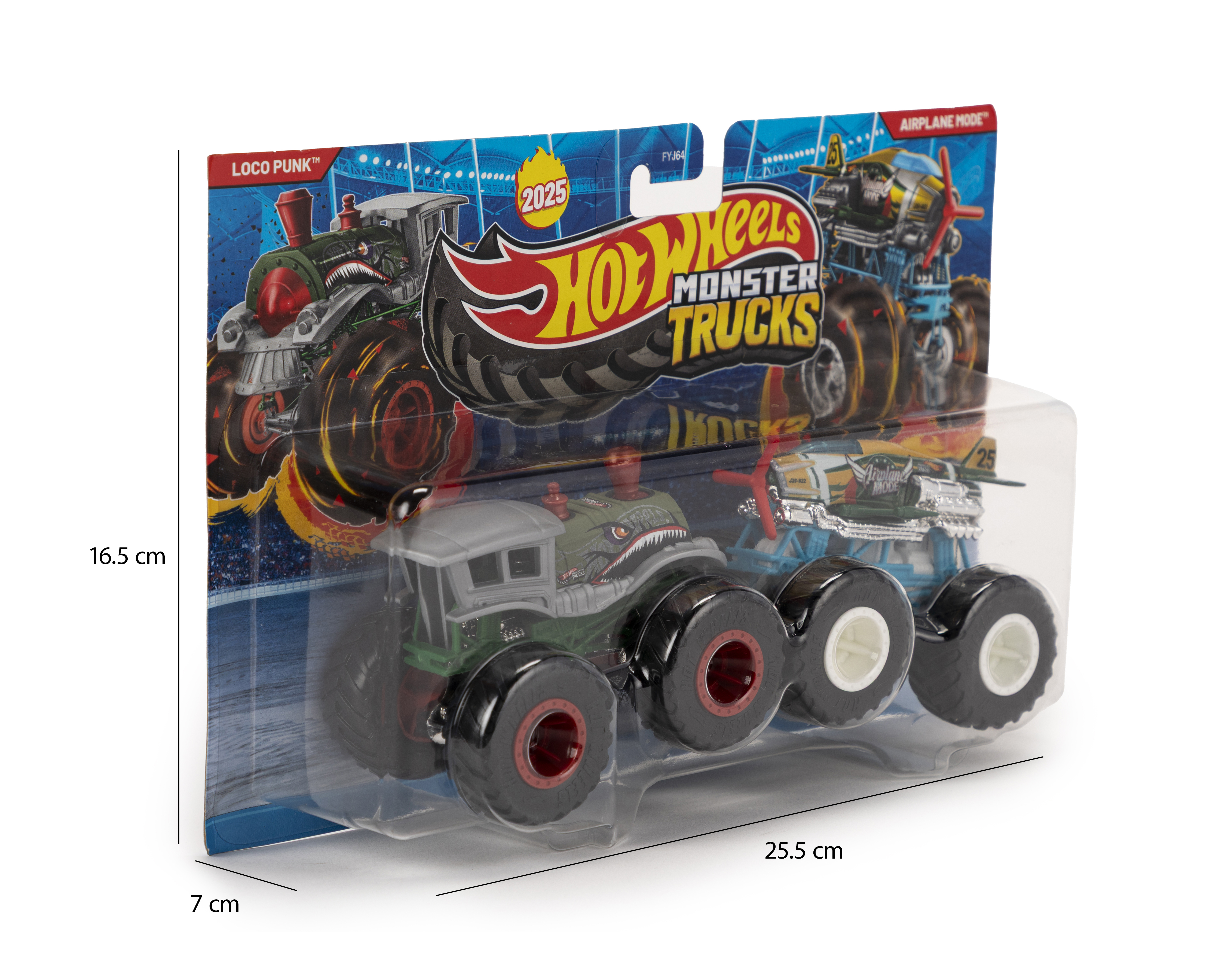 Foto 4 pulgar | Foto 3 | Carros Hot Wheels Monster Trucks 2 Piezas
