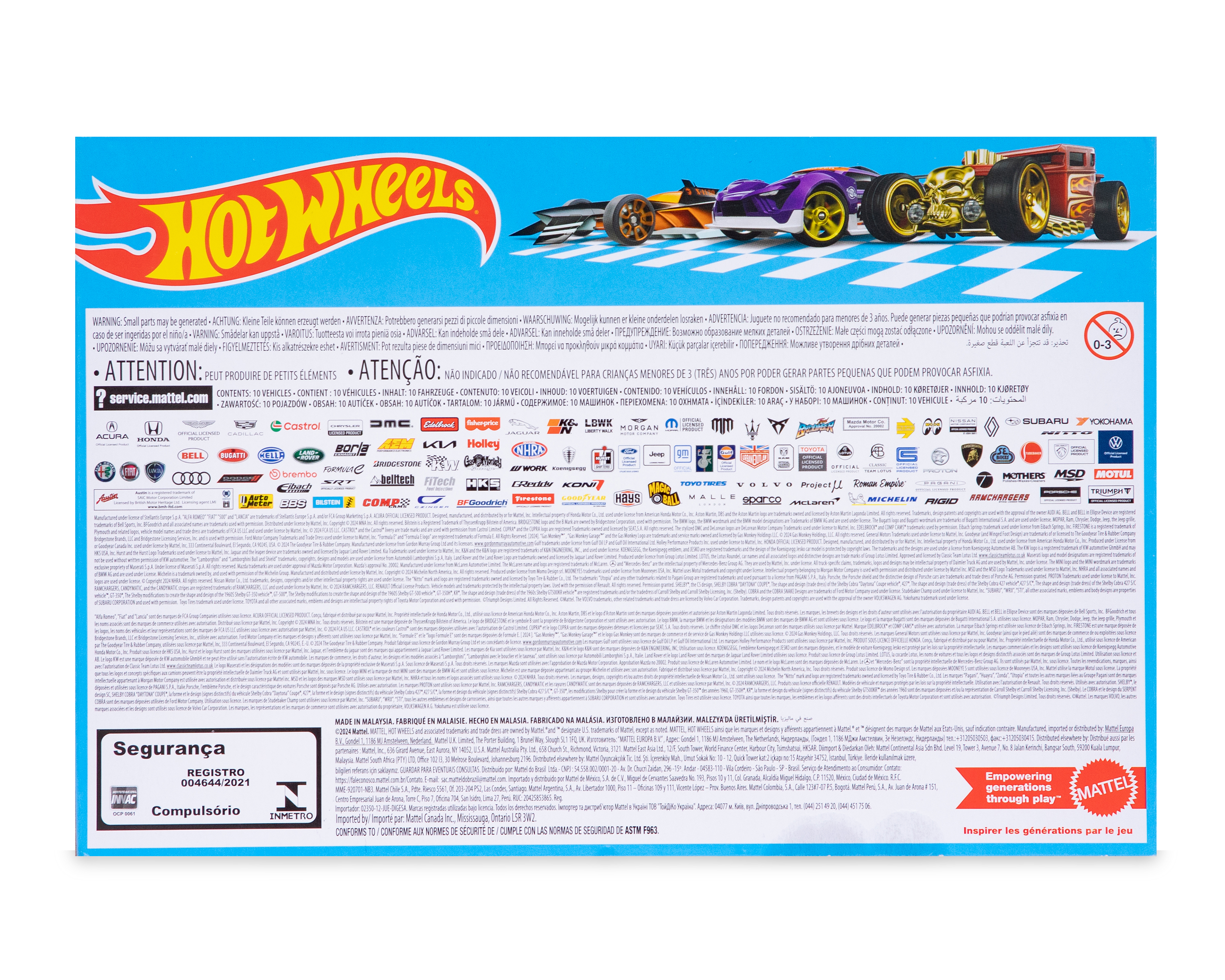 Foto 3 pulgar | Foto 2 | Carros Hot Wheels 10 Piezas