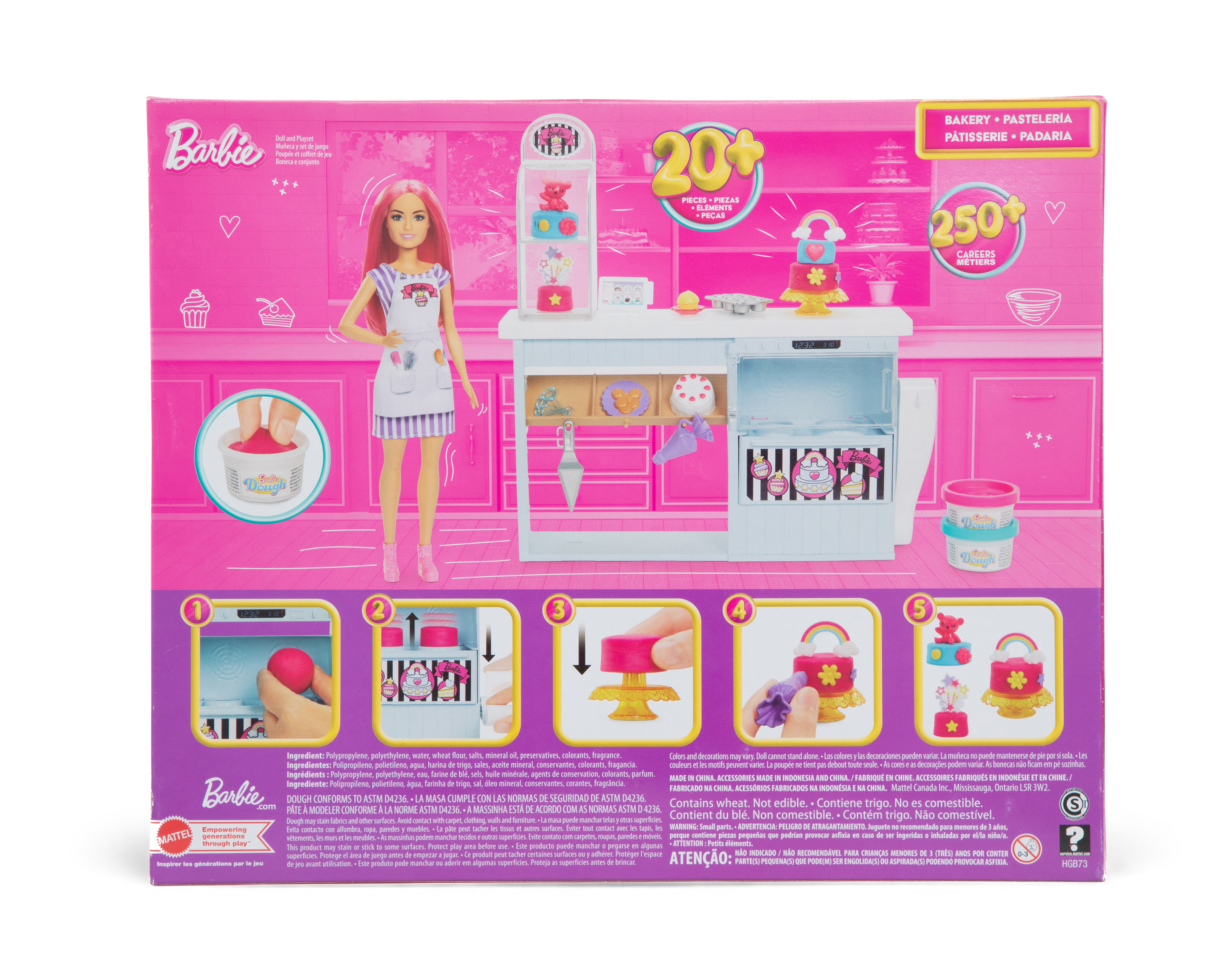 Foto 6 pulgar | Foto 5 | Muñeca Barbie Set de Repostería