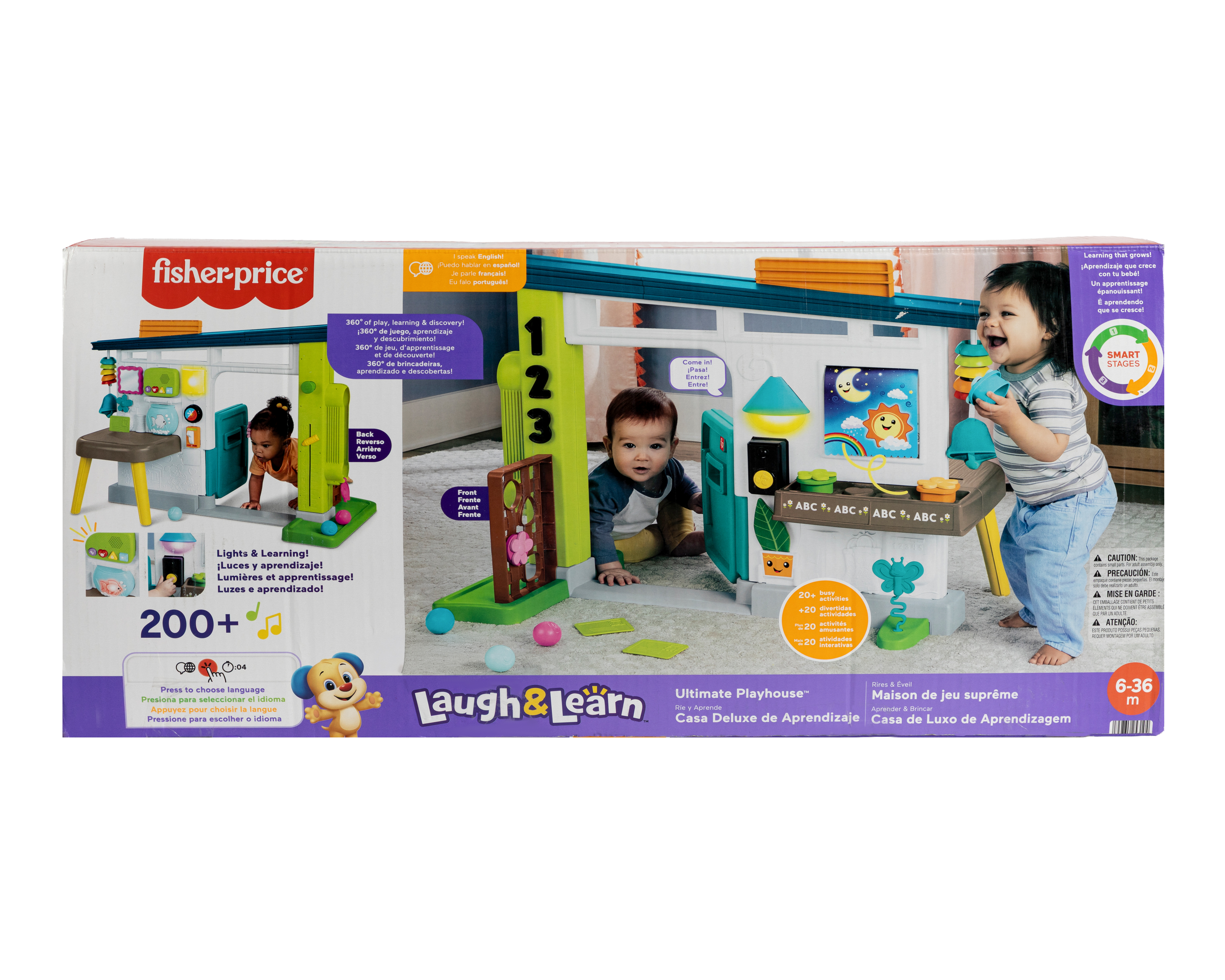 Casa Deluxe de Aprendizaje Fisher-Price Ríe y Aprende