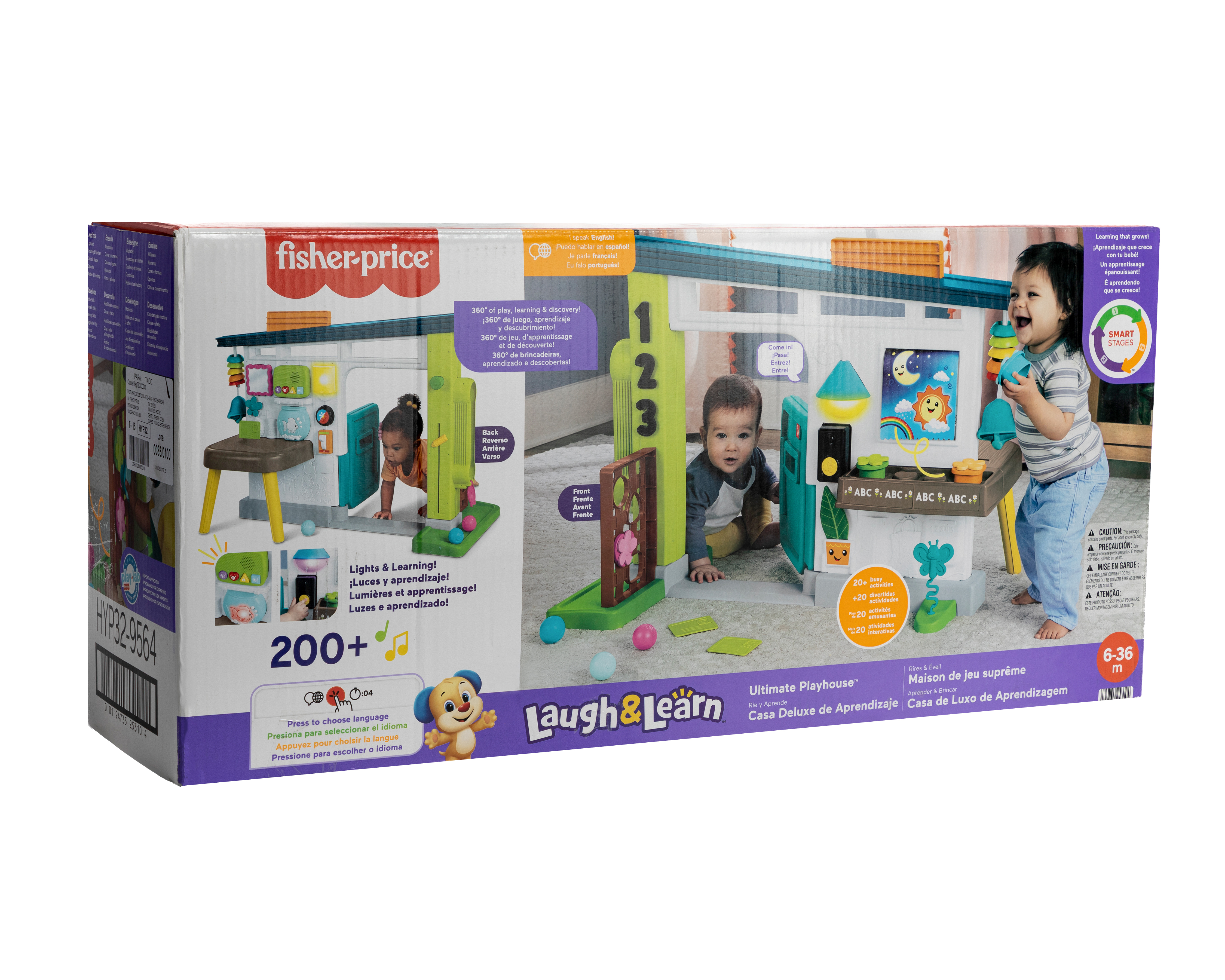 Foto 4 pulgar | Foto 3 | Casa Deluxe de Aprendizaje Fisher-Price Ríe y Aprende