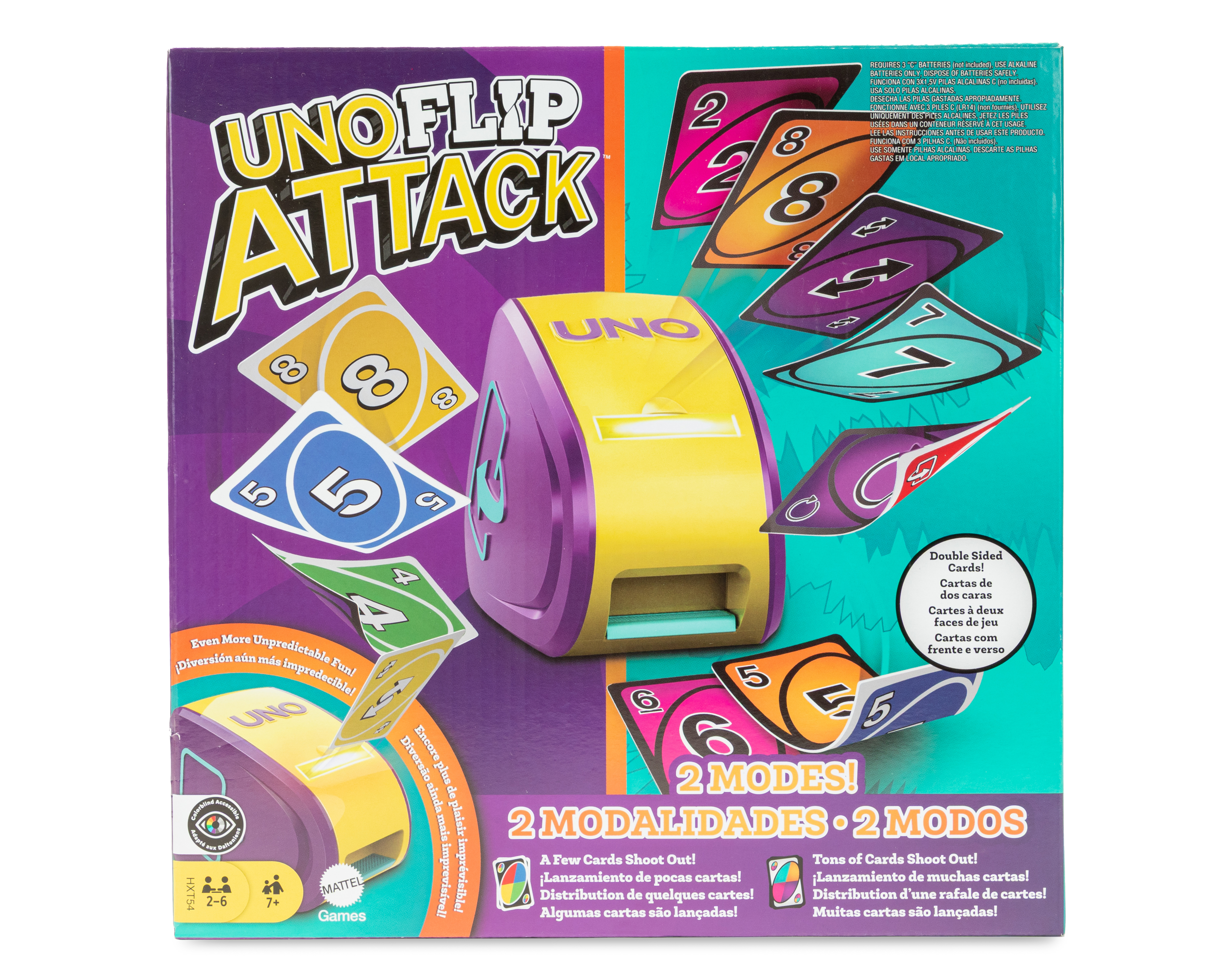 Juego de Mesa UNO Flip Attack