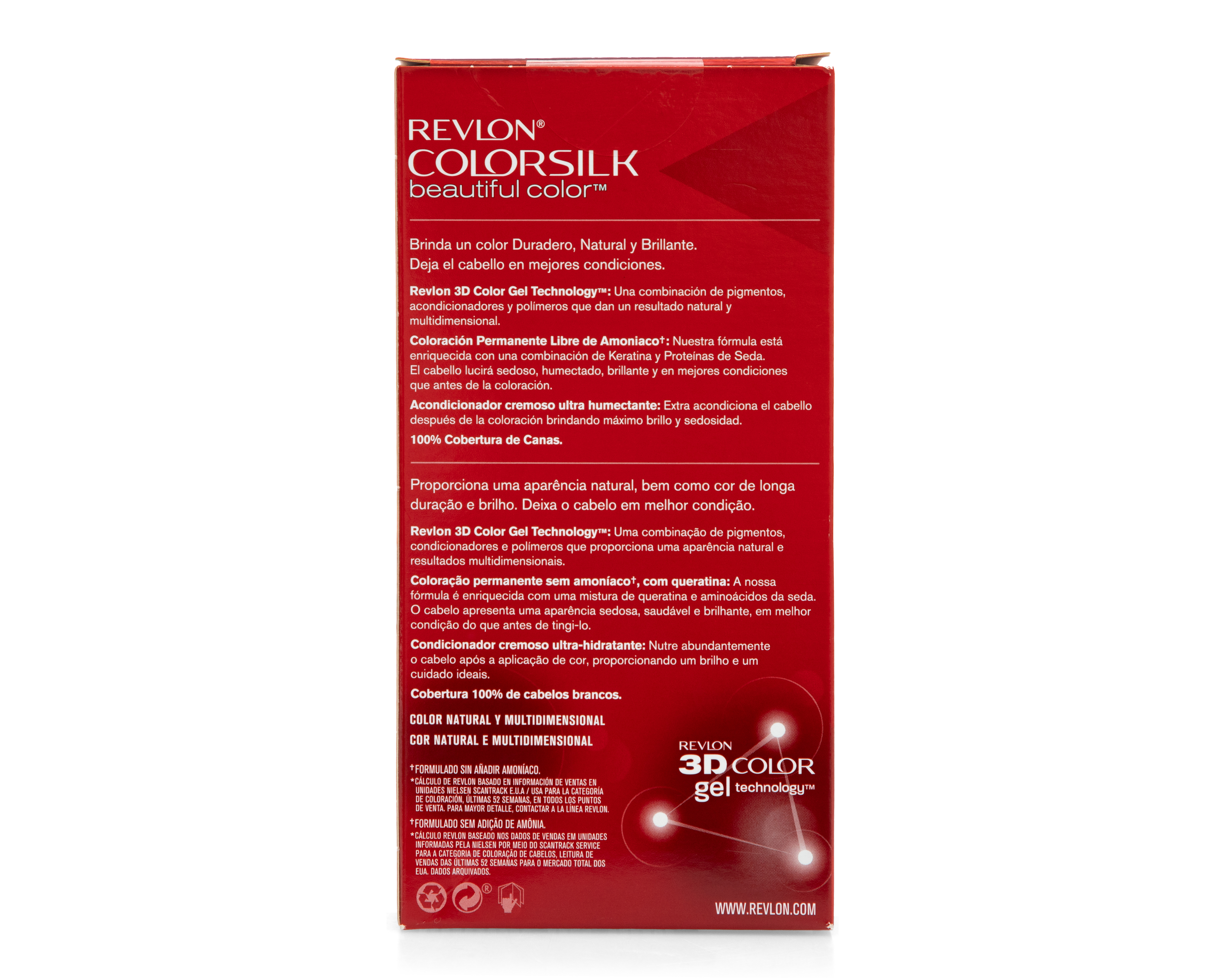 Foto 3 pulgar | Foto 2 | Tinte para Cabello Revlon 30 Castaño Oscuro