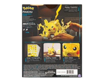 Foto 2 | Foto 2 | Rompecabezas 4D Build Pikachu Pokémon Spin Master 201 Piezas