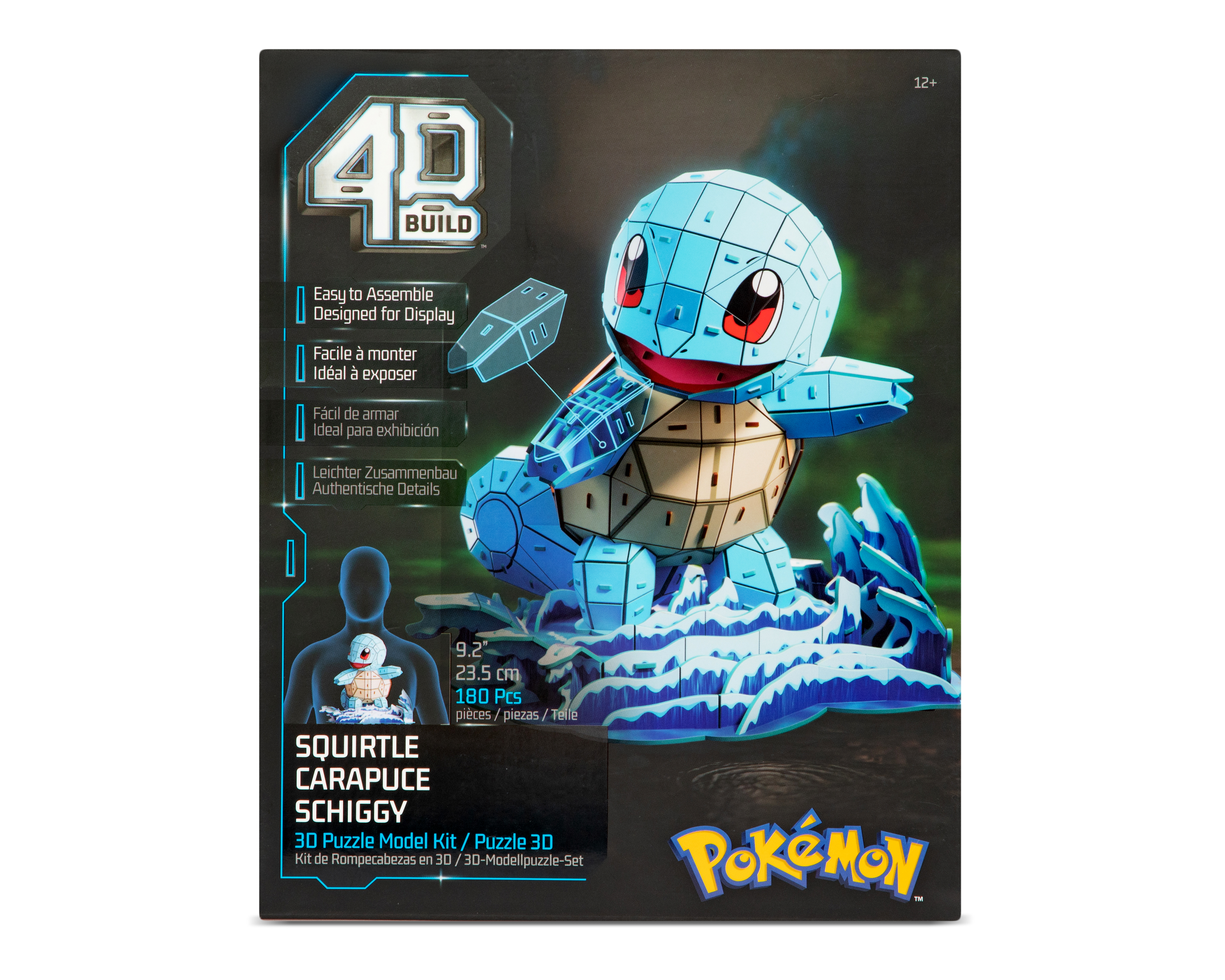 Foto 1 | Foto 1 | Rompecabezas 4D Build Squirtle Pokémon Spin Master 180 Piezas