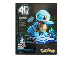 Rompecabezas 4D Build Squirtle Pokémon Spin Master 180 Piezas