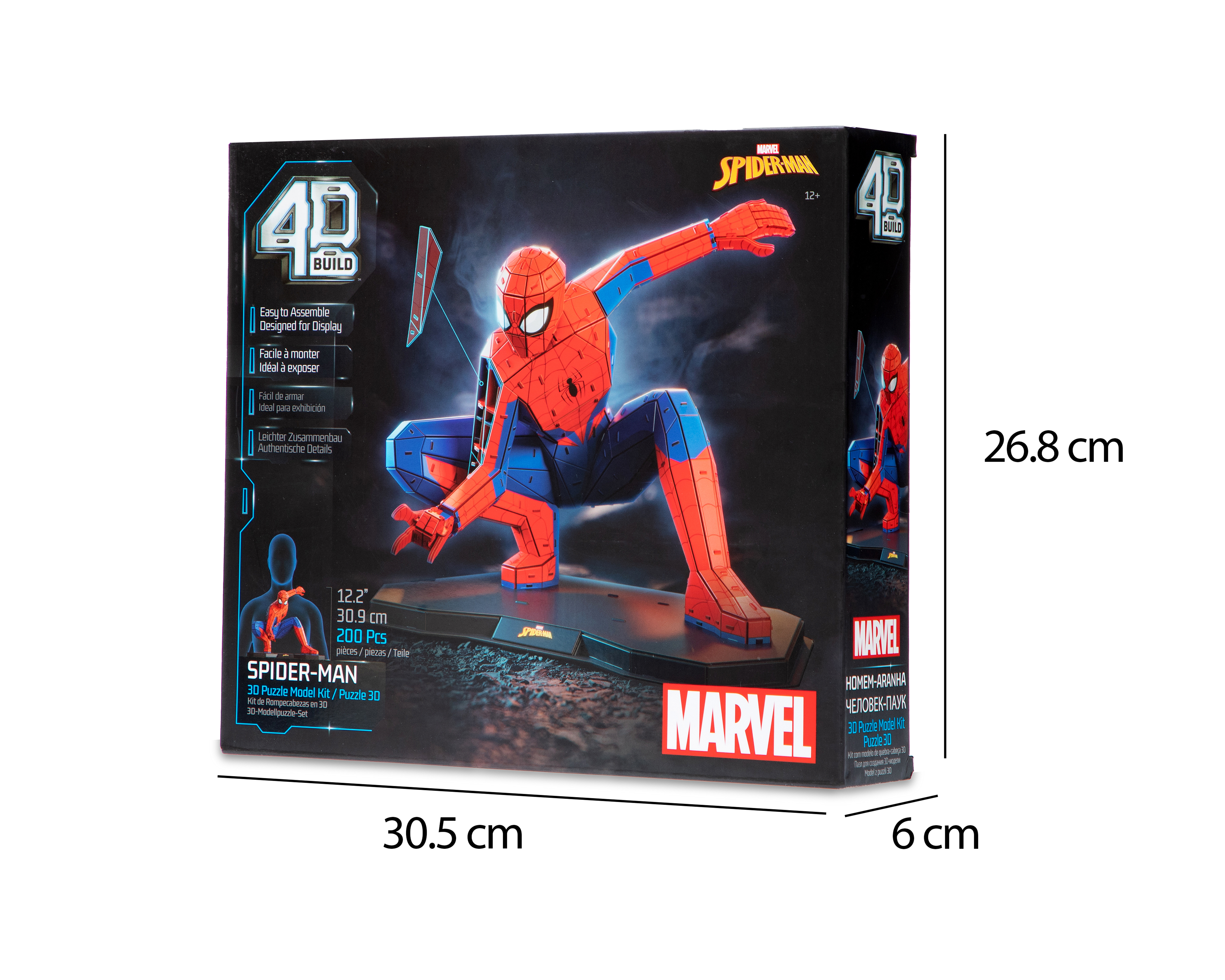 Foto 5 pulgar | Foto 4 | Rompecabezas Spider-Man 4D Puzzles 200 Piezas