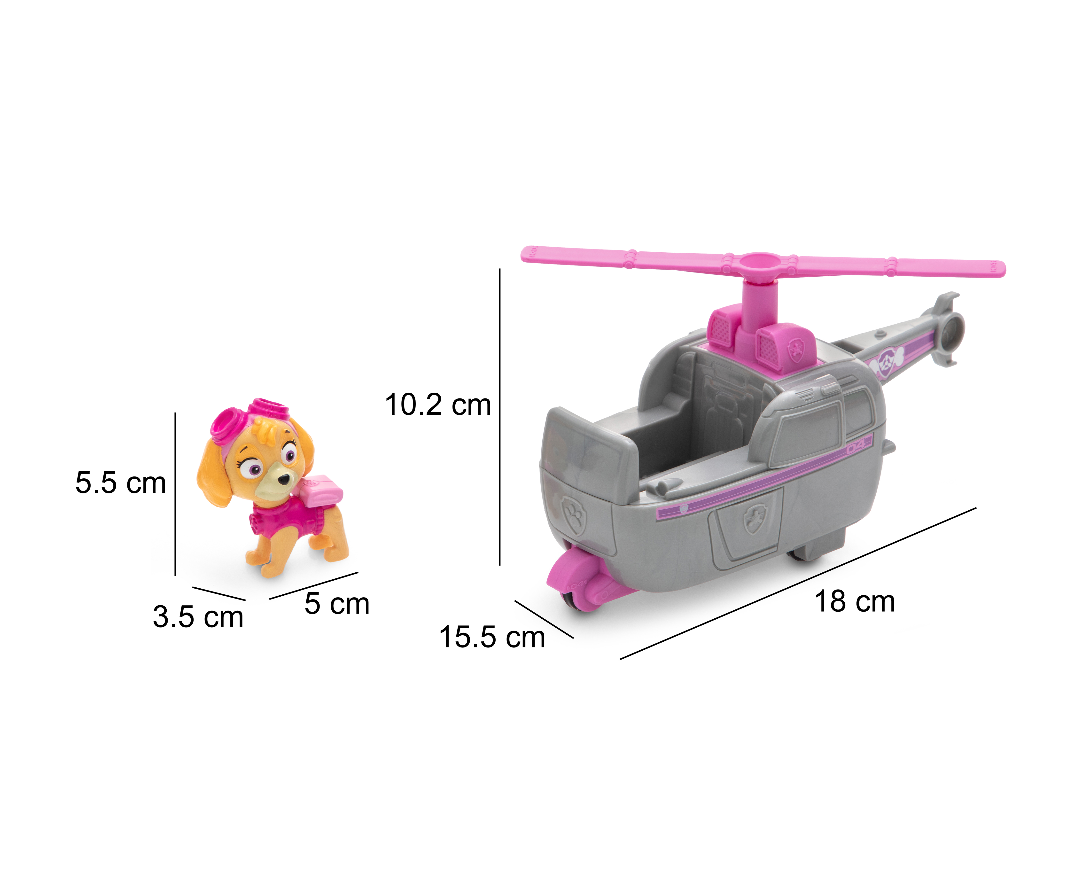Foto 6 pulgar | Foto 6 | Helícoptero Paw Patrol Skye