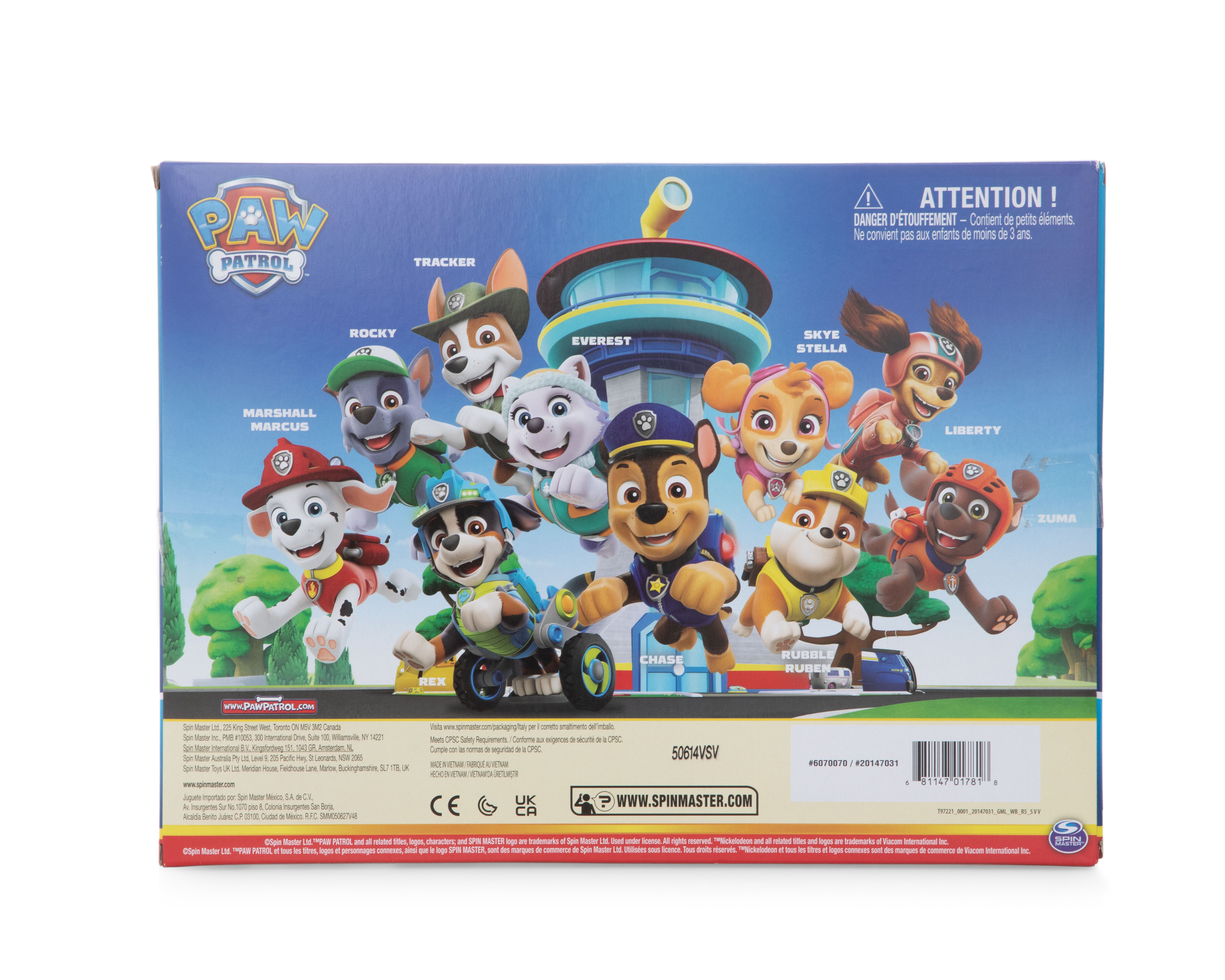 Foto 6 pulgar | Foto 5 | Carros Pup Squad Racers Paw Patrol 6 Piezas