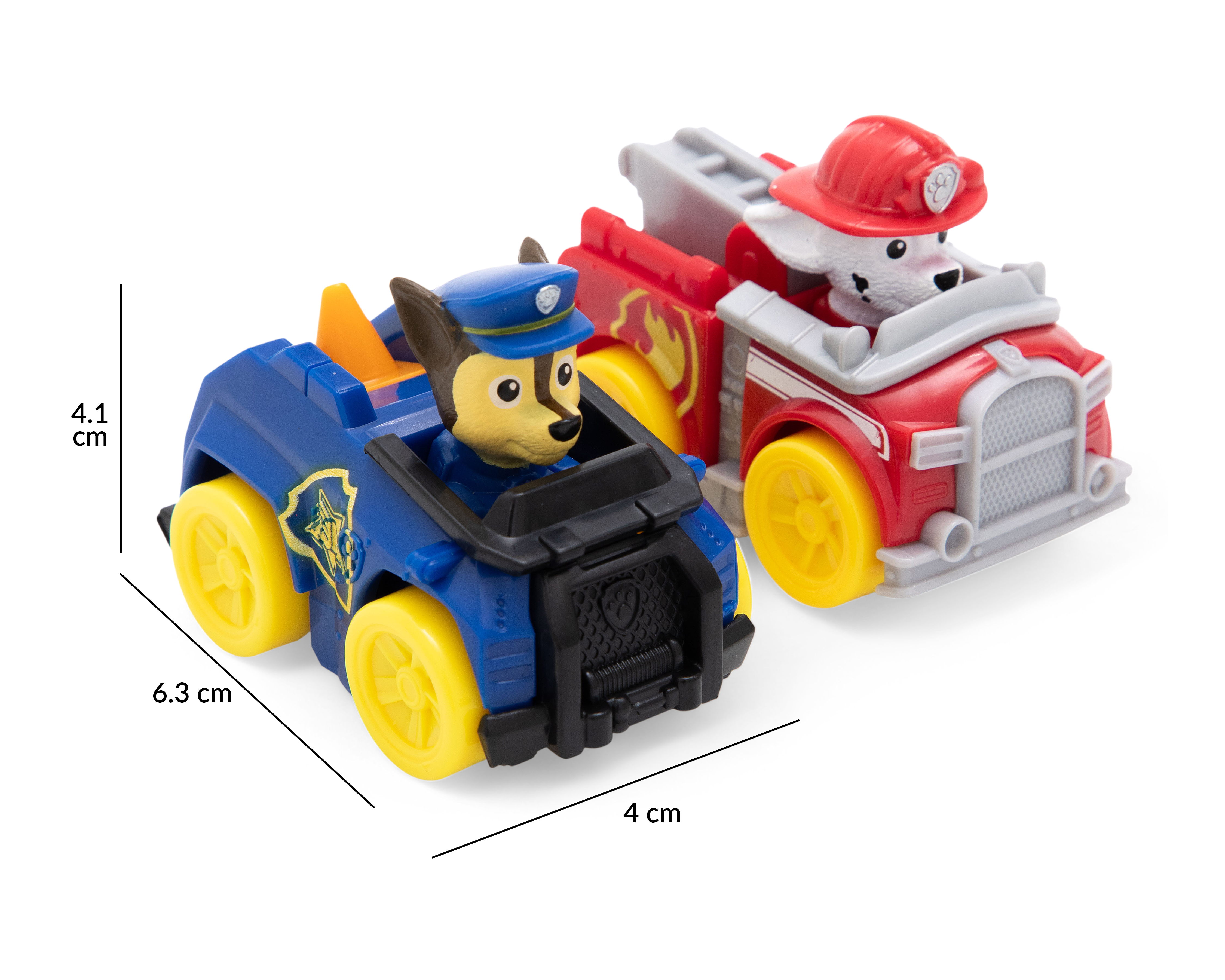 Foto 6 | Foto 6 | Carros Pup Squad Racers Paw Patrol 6 Piezas