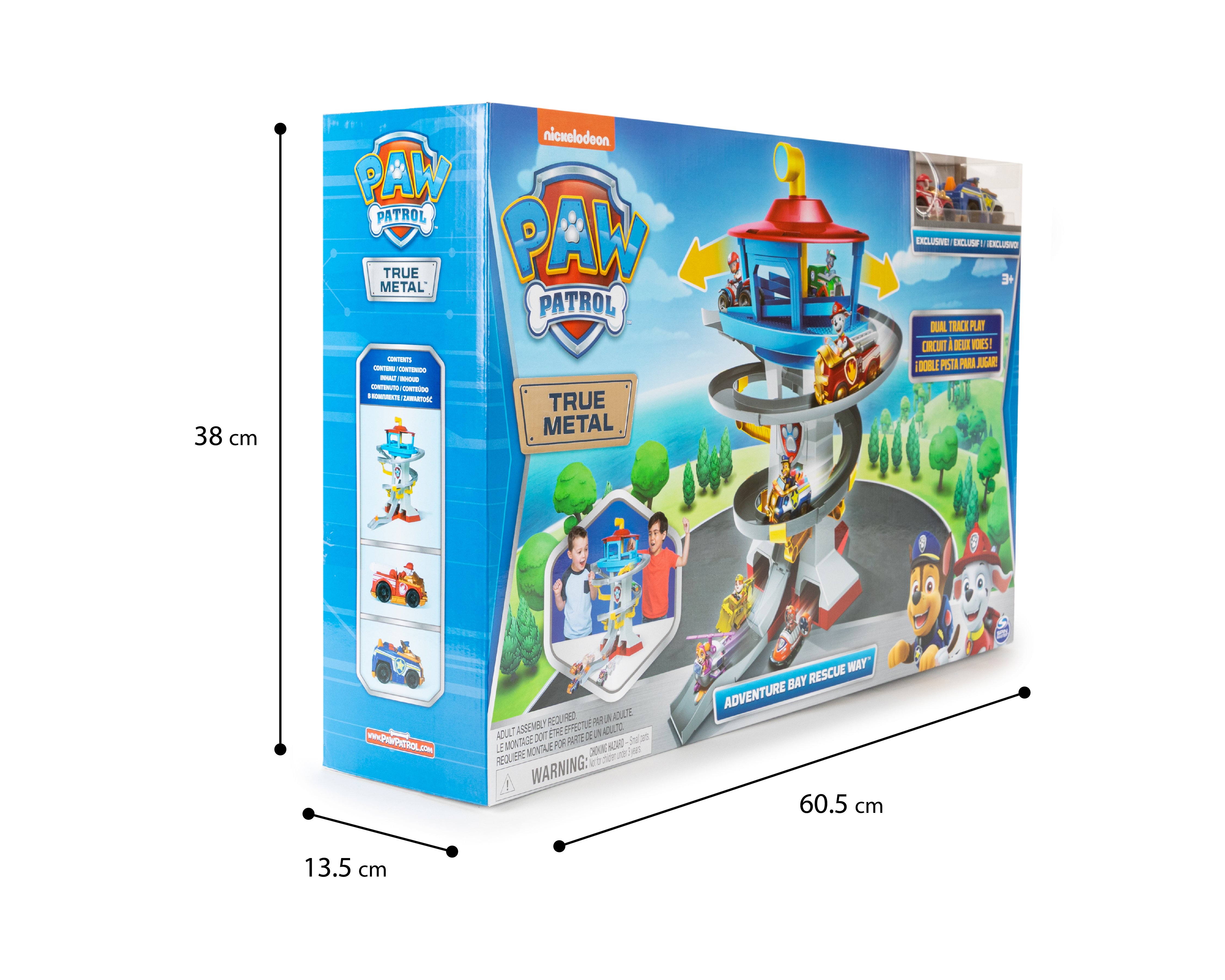 Foto 4 pulgar | Foto 3 | Pista Adventure Bay Rescue Way Paw Patrol con 2 Vehículos