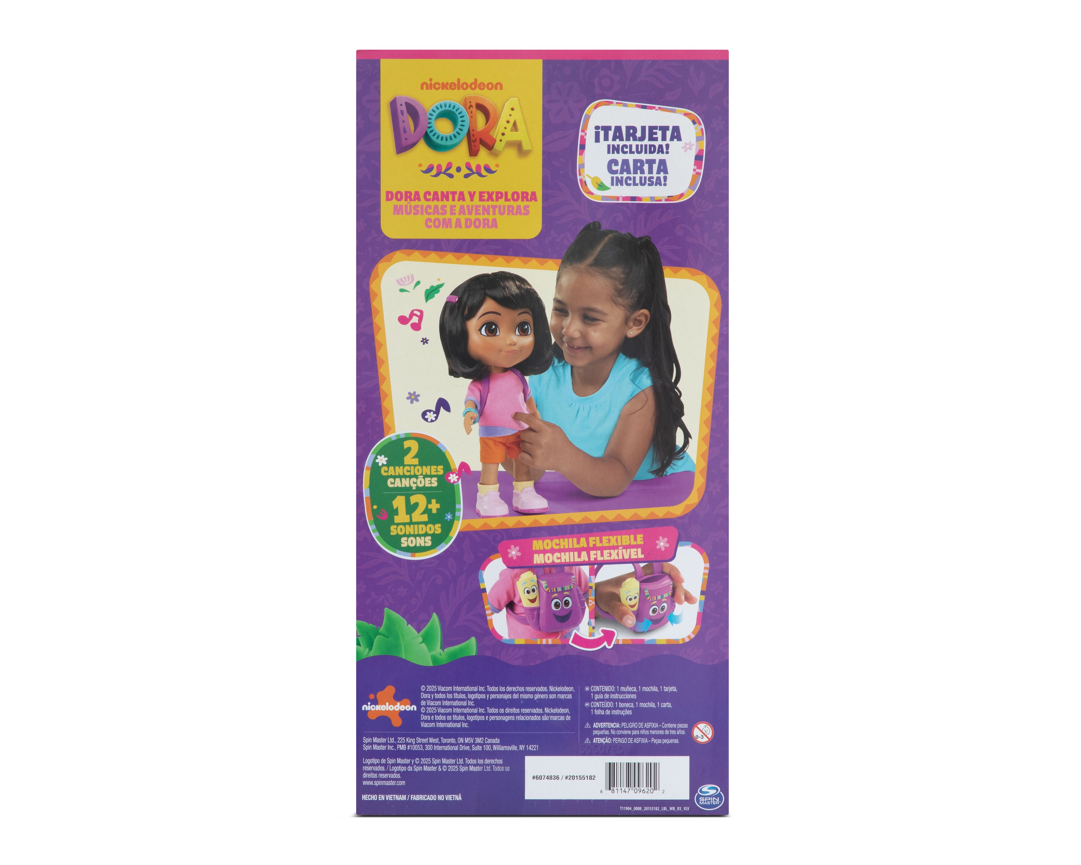 Foto 5 pulgar | Foto 4 | Muñeca Dora Canta y Explora Spin Master con Sonido